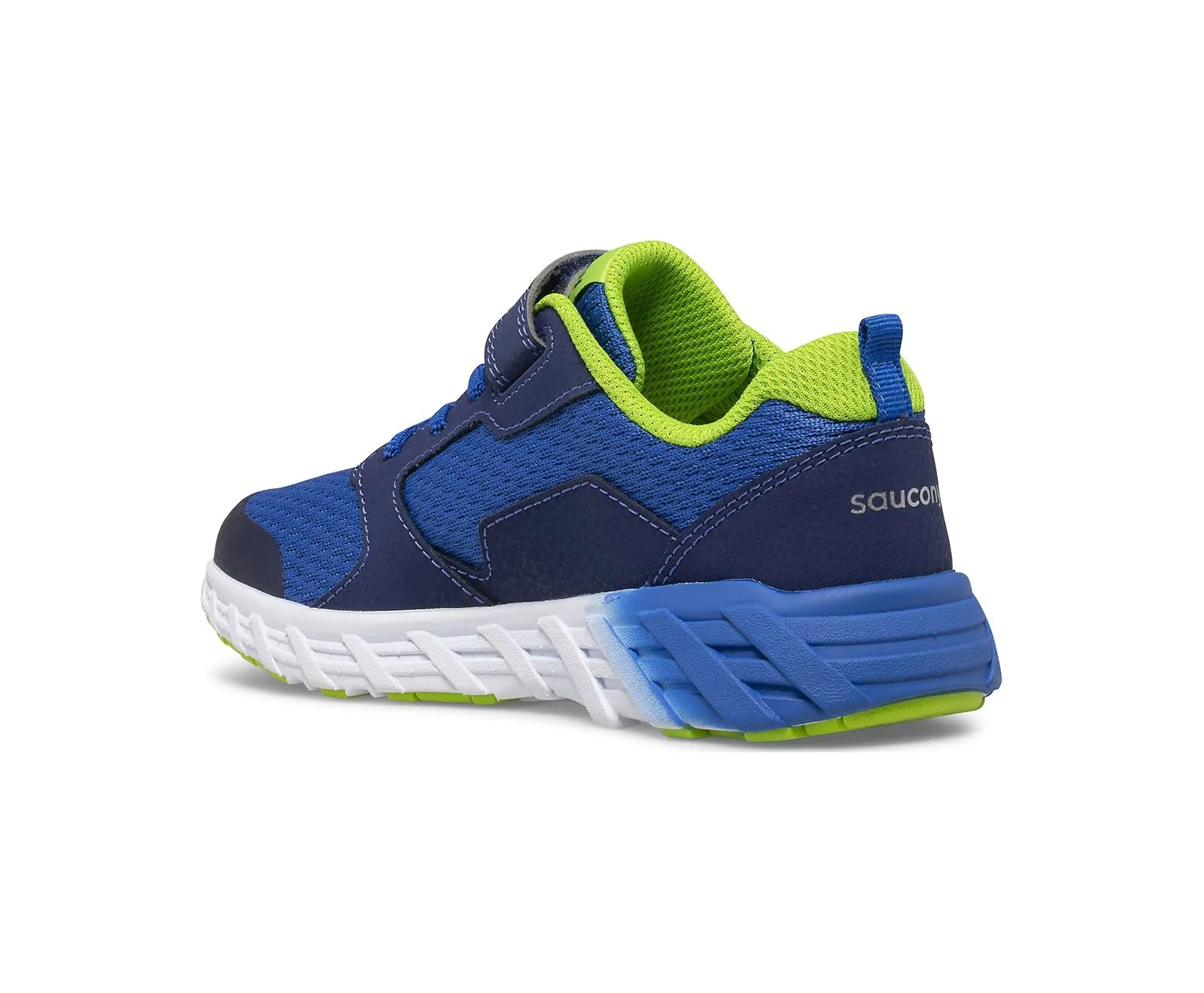 Saucony Shoes Wind A/C 2.0 Blue/Green (10.5c-4y)