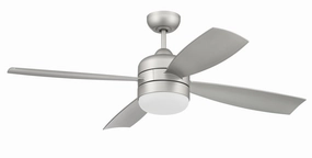 Sebastion 52" Ceiling Fan in Painted Nickel Ceiling fan with adjustable speed settings
