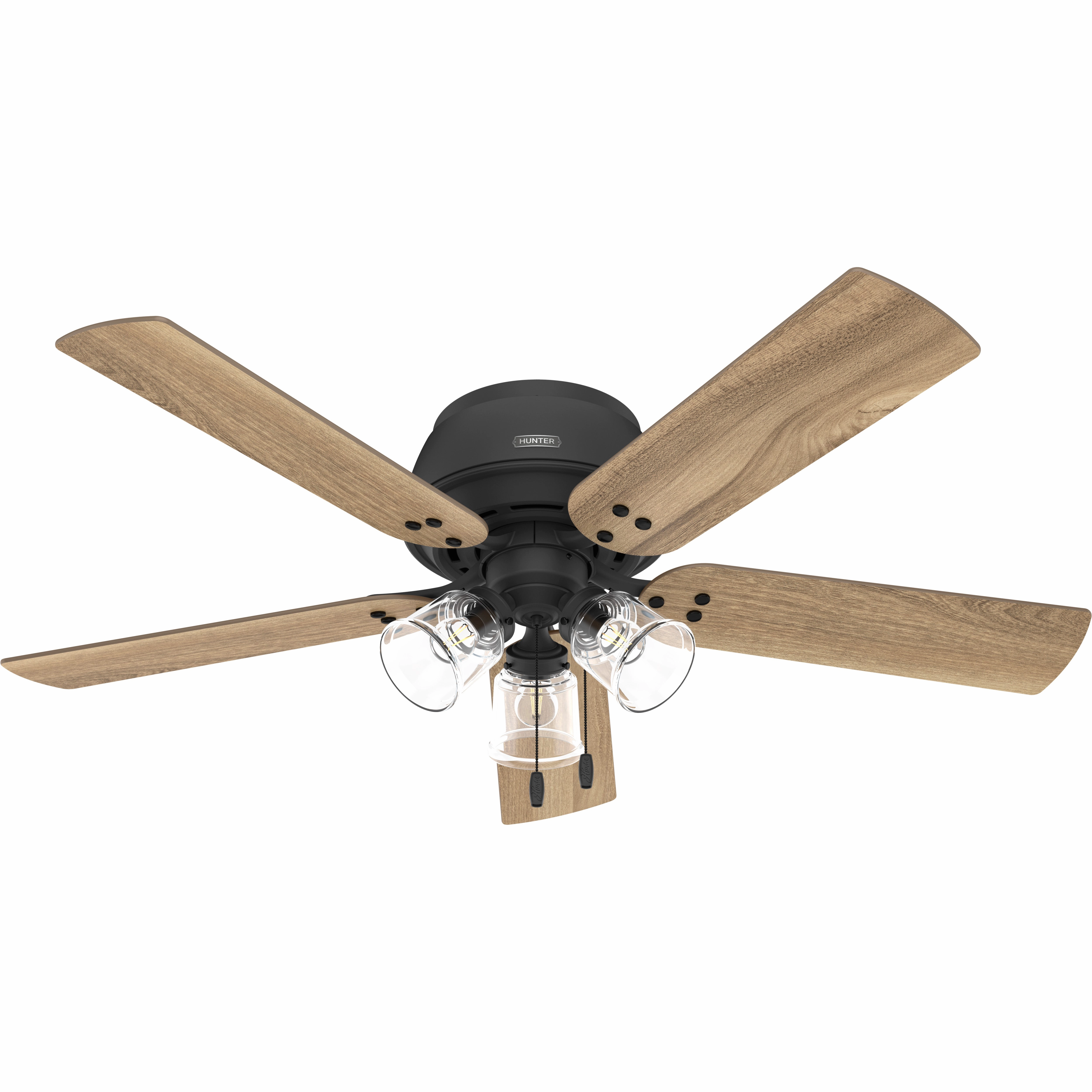 Shady Grove 52"Ceiling Fan Matte Black