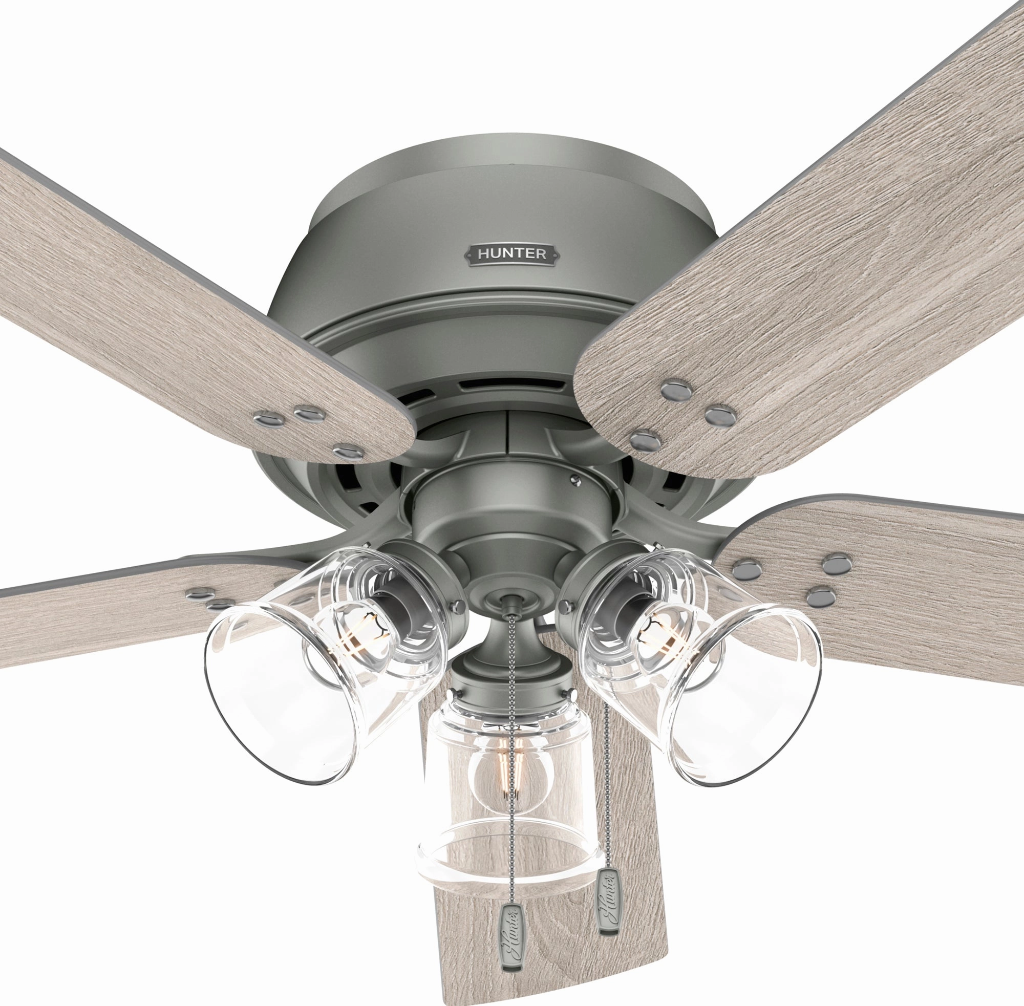 Shady Grove 52"Ceiling Fan Matte Silver