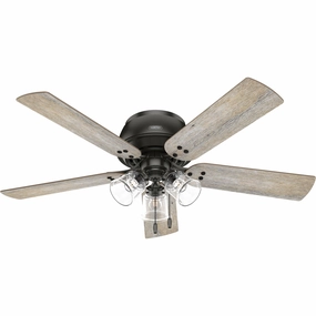 Shady Grove 52"Ceiling Fan Noble Bronze space-saving huggers with modern style