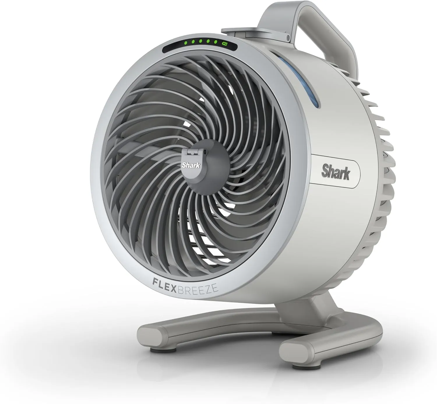 Shark FlexBreeze HydroGo FanUltra-powerful portable fan with indoor   outdoor mist, Up to 70 feet of reach, corded & cordless, up to 12-hr. battery, 5 speeds, evaporative misting, Dove, FA052DV Tower bladeless fan for modern homes