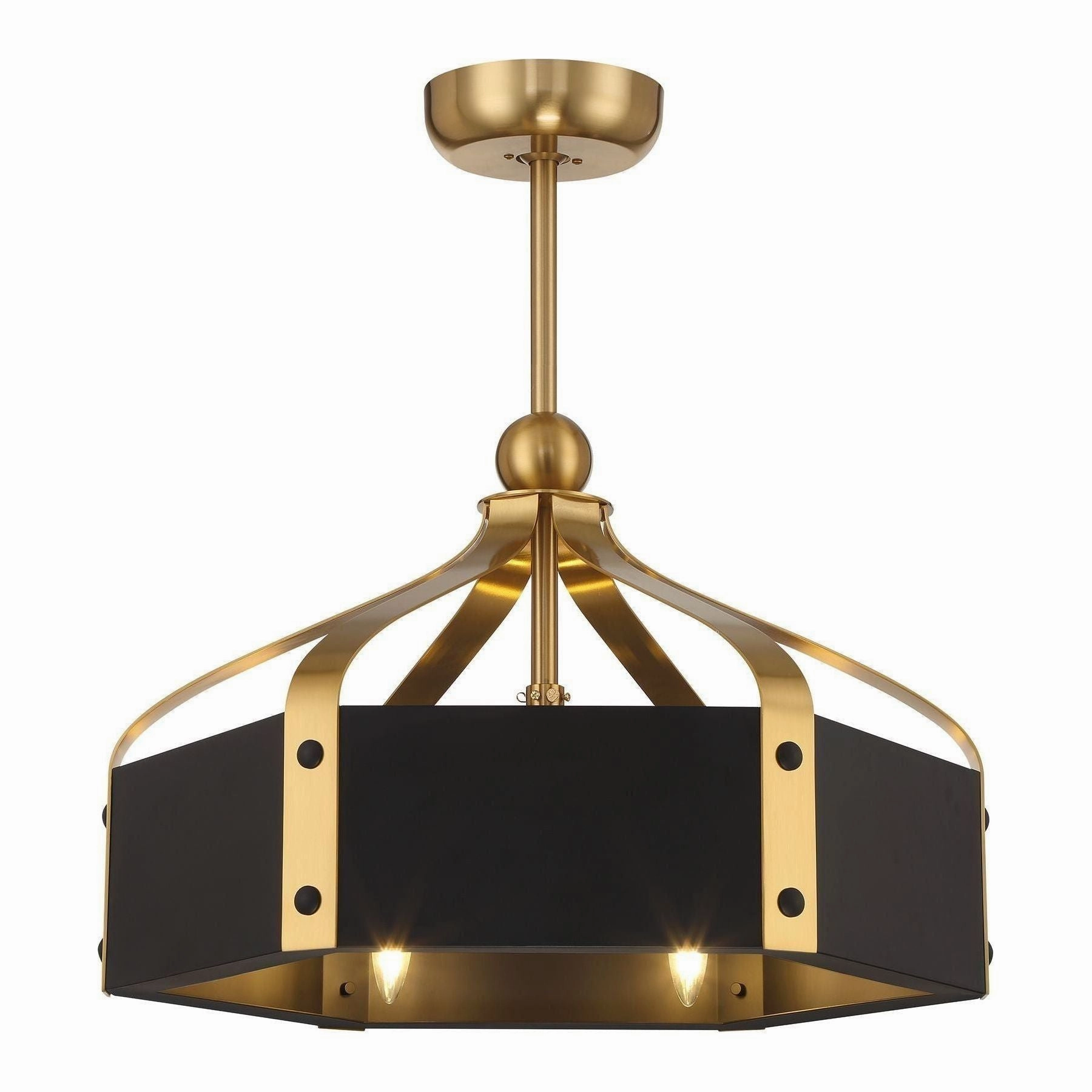 Sheffield 6-Light LED Fan D'Lier