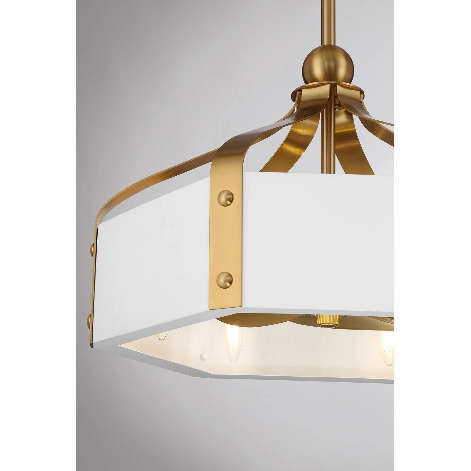 Sheffield 6-Light LED Fan D'Lier