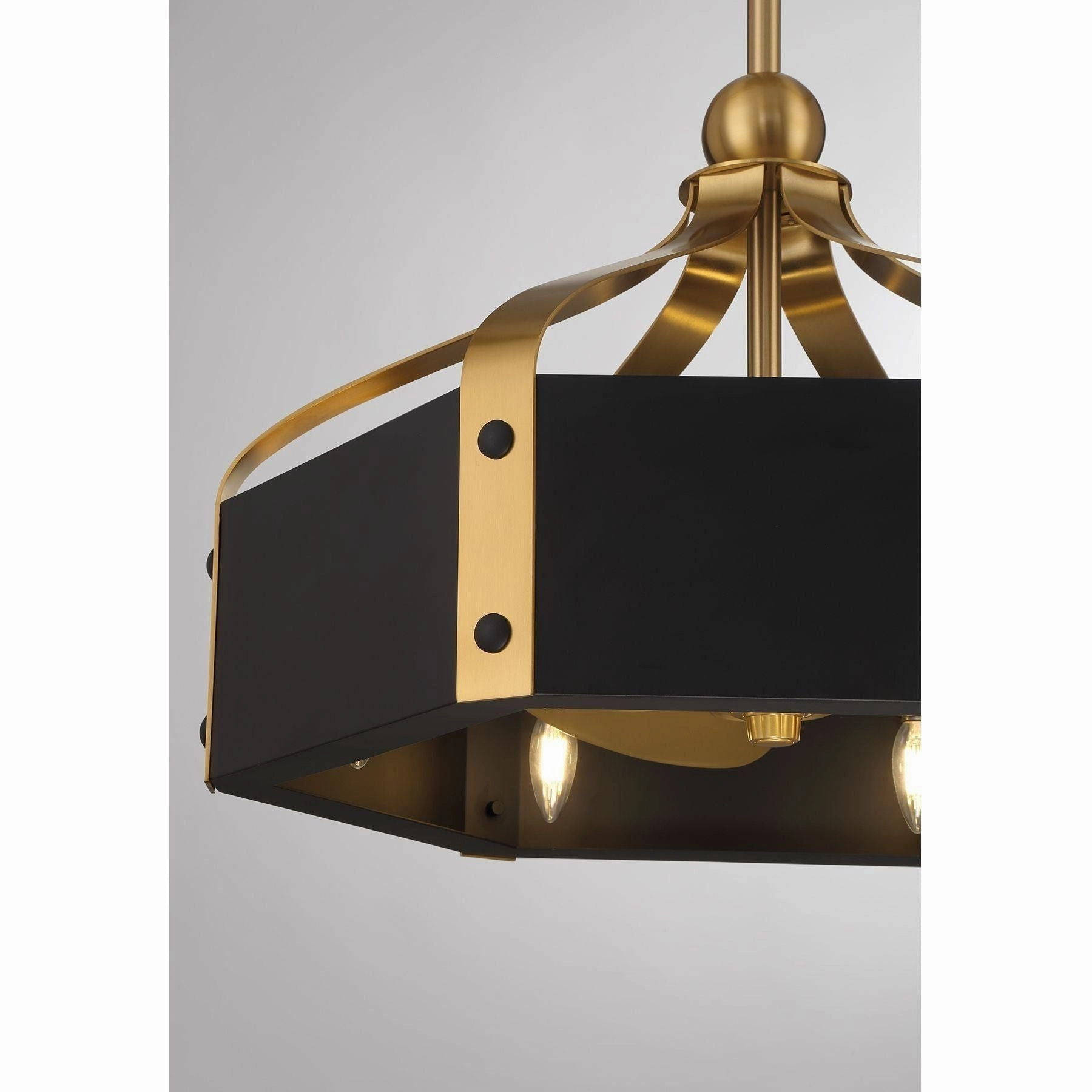 Sheffield 6-Light LED Fan D'Lier