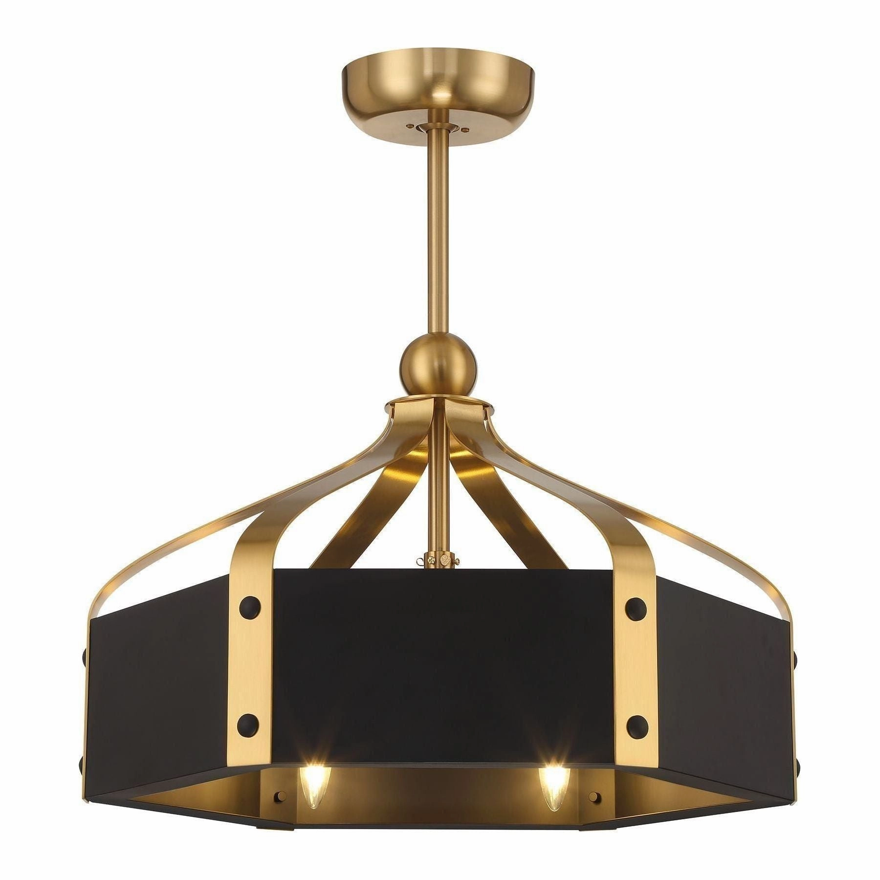 Sheffield 6-Light LED Fan D'Lier