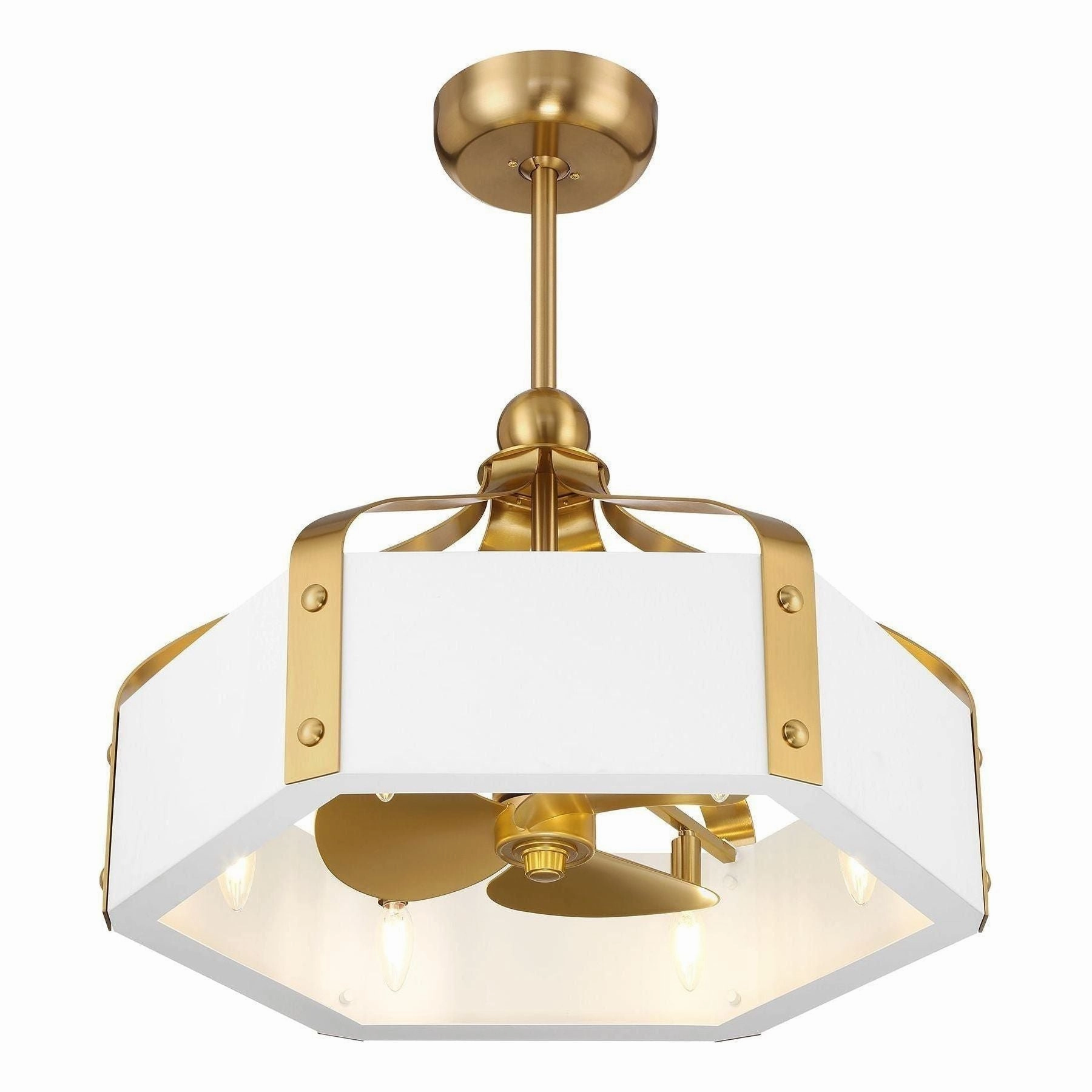 Sheffield 6-Light LED Fan D'Lier