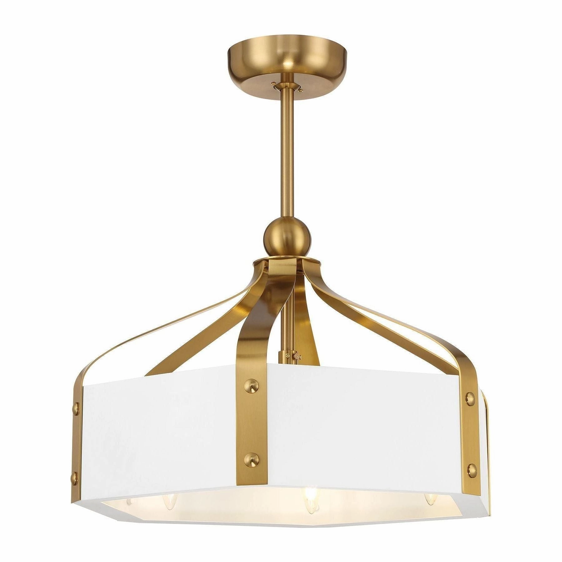 Sheffield 6-Light LED Fan D'Lier