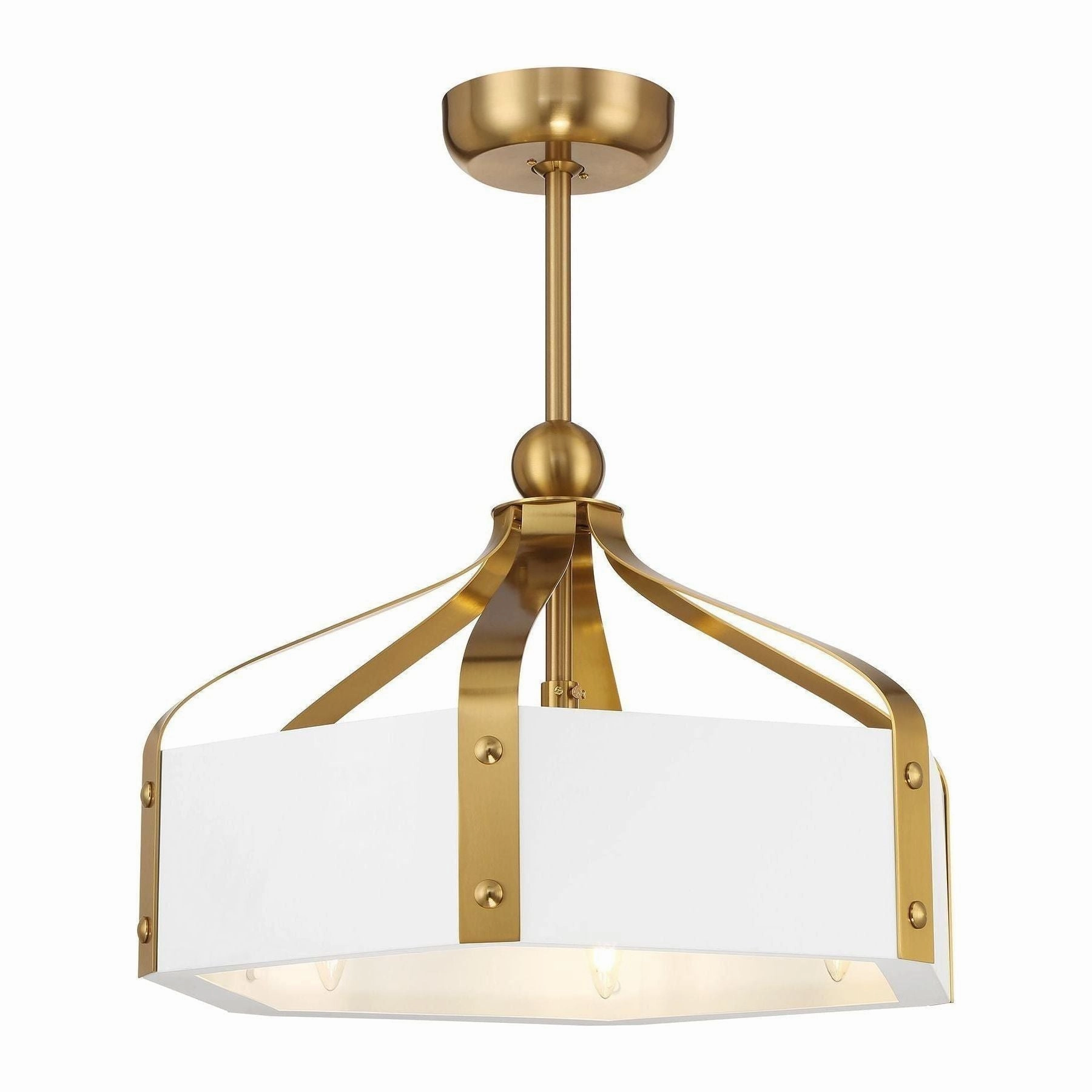 Sheffield 6-Light LED Fan D'Lier