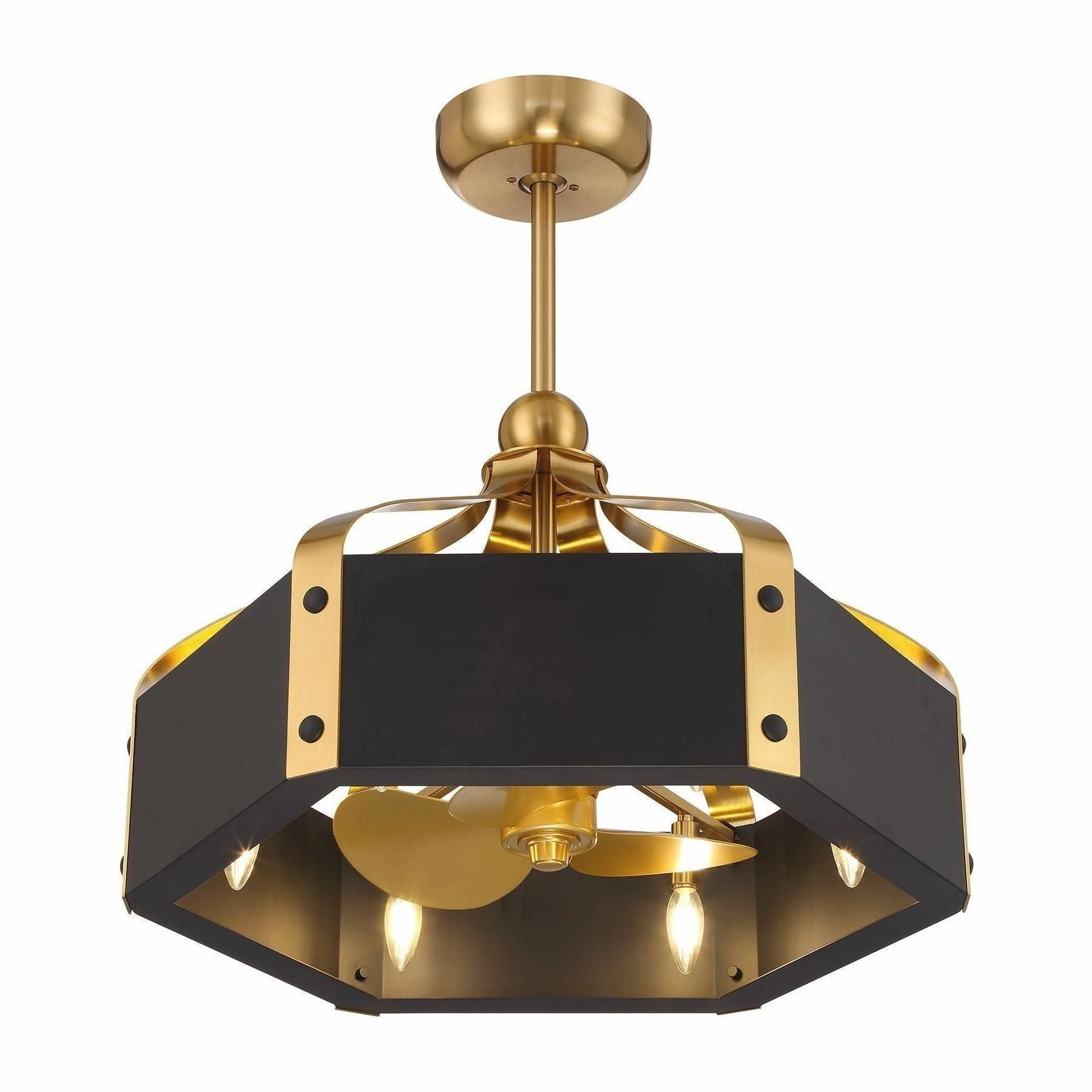 Sheffield 6-Light LED Fan D'Lier
