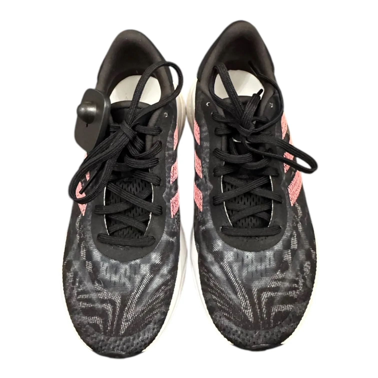 Shoes Athletic By Adidas In Black & Pink, Size:6 adidas