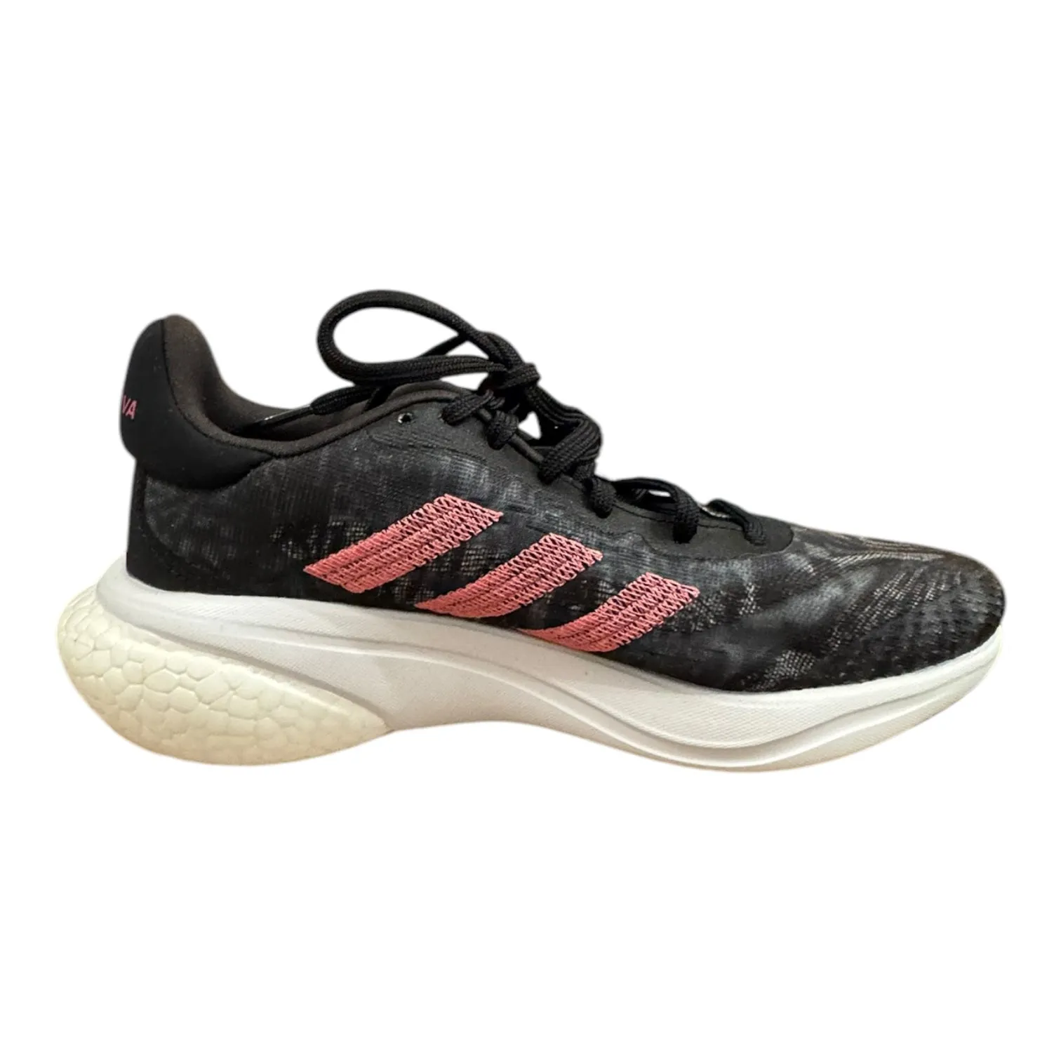 Shoes Athletic By Adidas In Black & Pink, Size:6 adidas