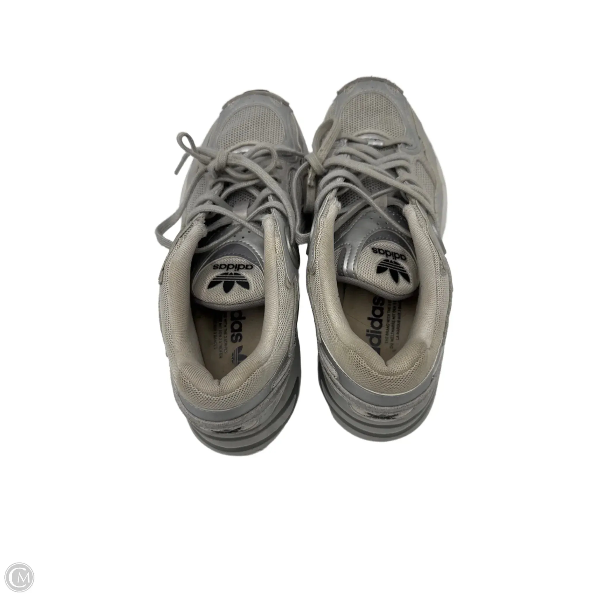 Shoes Athletic By Adidas In Grey, Size: 9 adidas