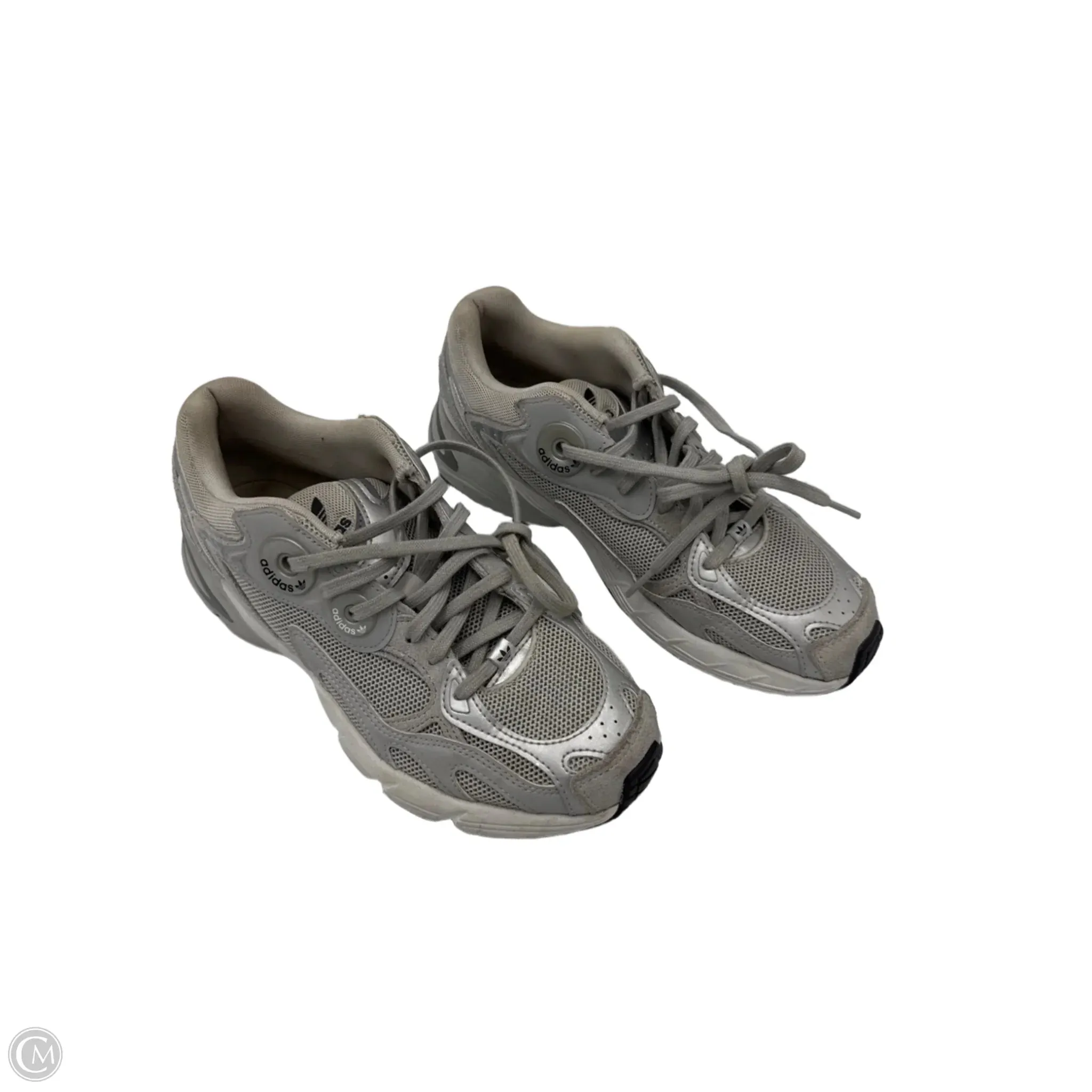 Shoes Athletic By Adidas In Grey, Size: 9 adidas