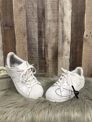 Shoes Athletic By Adidas In White, Size: 6.5 adidas