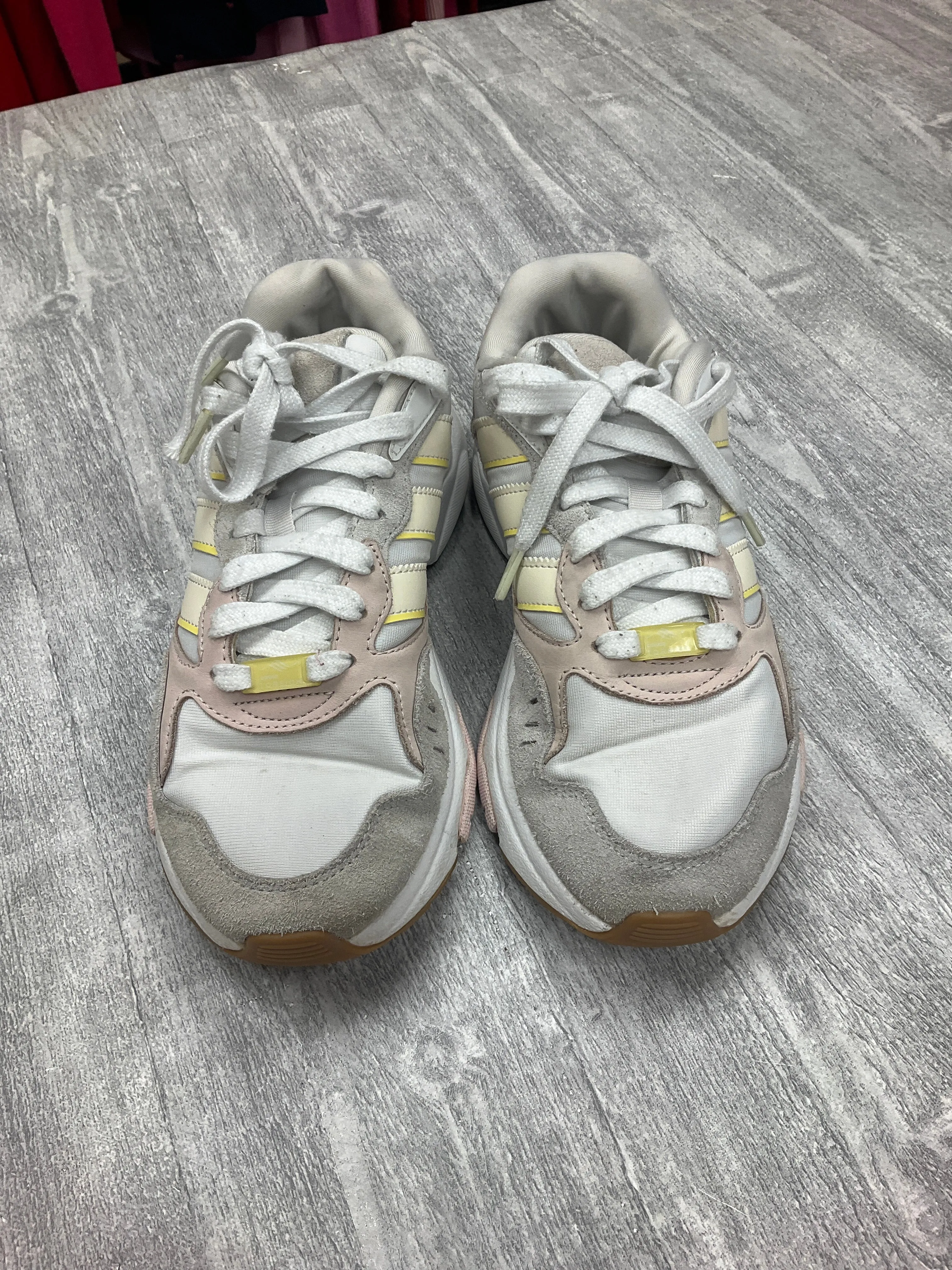 Shoes Athletic By Adidas In White, Size: 7.5 adidas