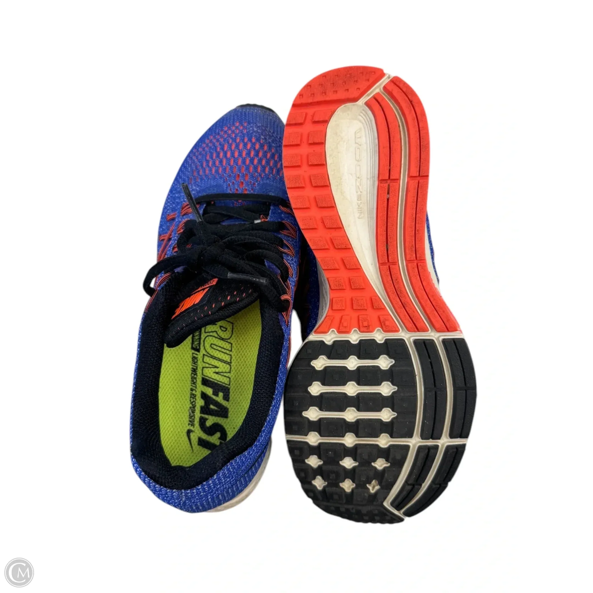 Shoes Athletic By Nike In Blue & Orange, Size: 6.5 nike