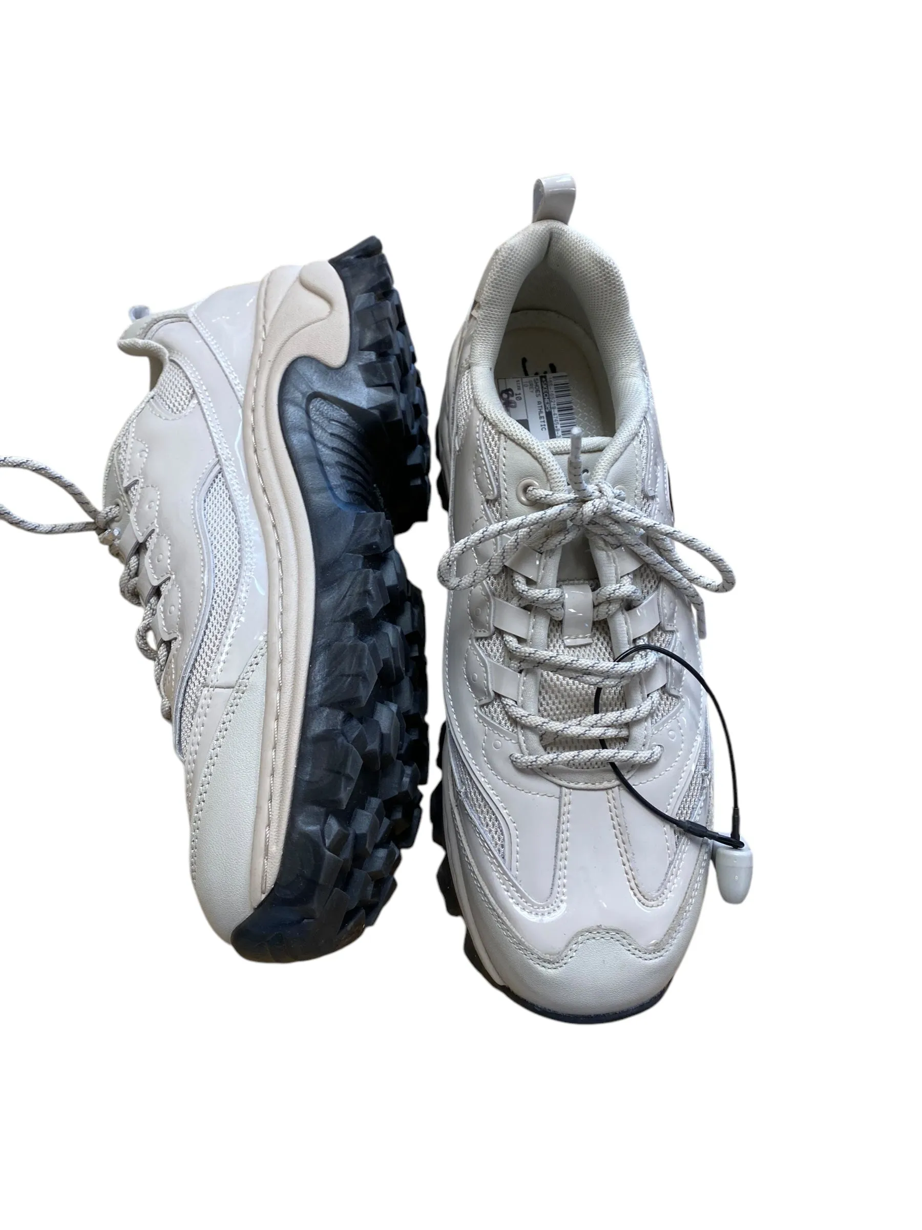 Shoes Athletic By Skechers In Grey, Size: 10 skechers