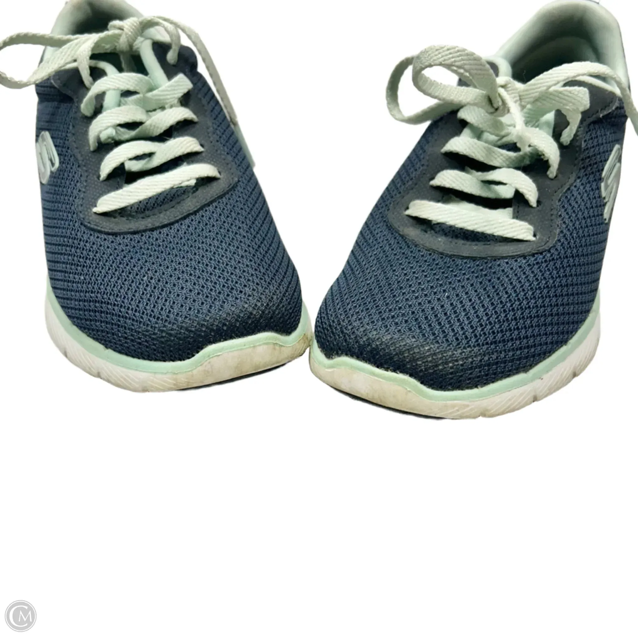 Shoes Athletic By Skechers In Navy, Size: 6 skechers