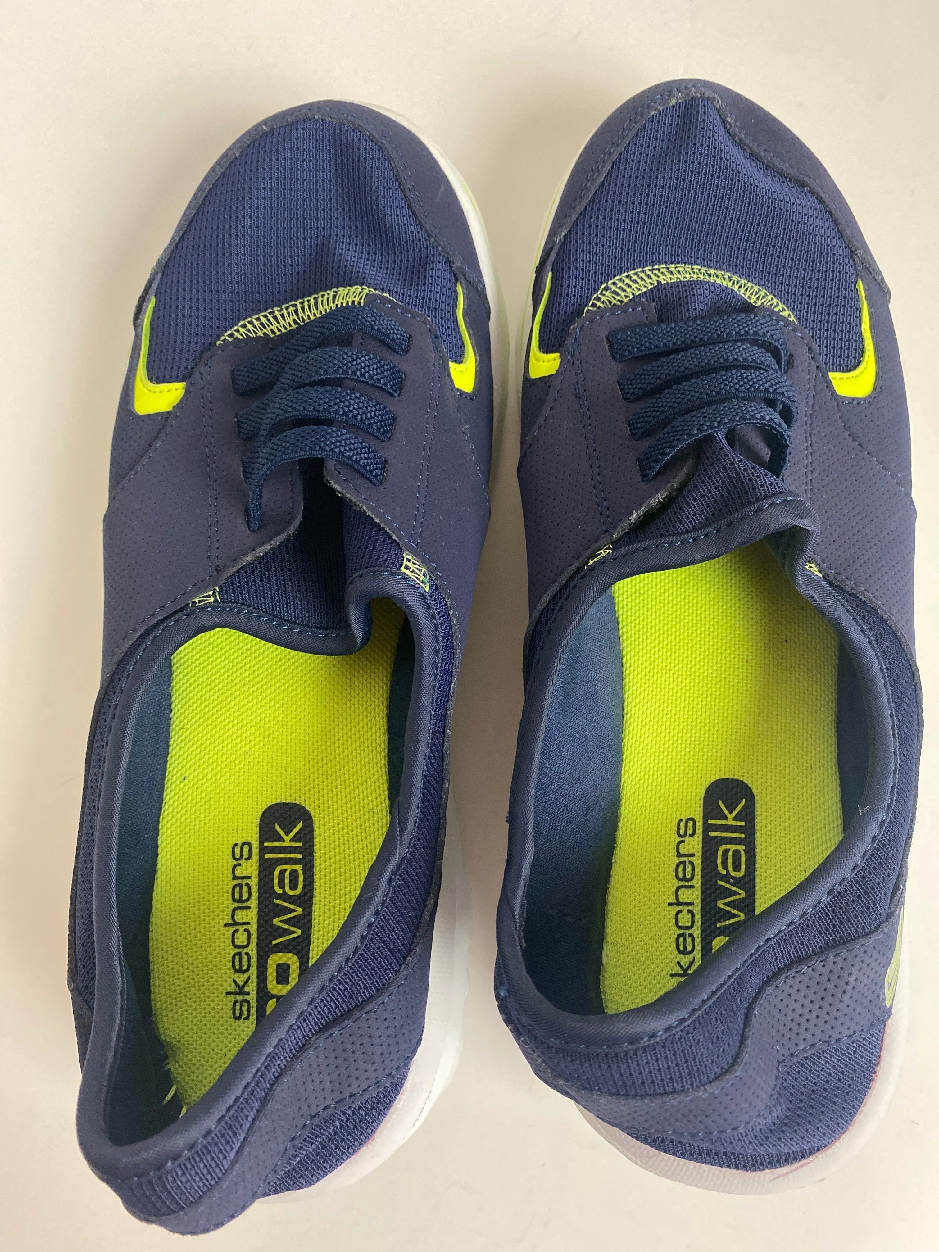 Shoes Athletic By Skechers In Navy, Size: 7.5 skechers