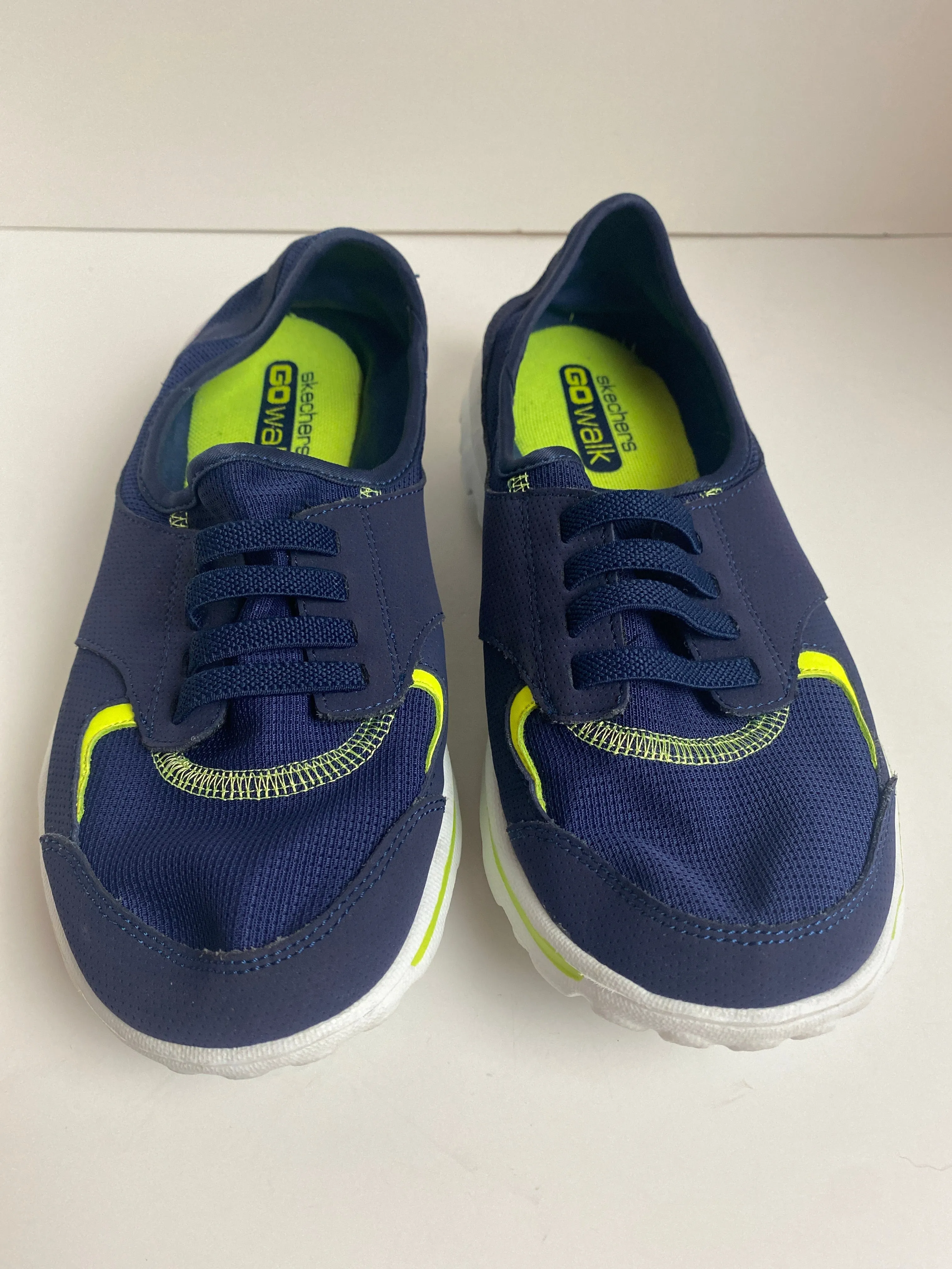 Shoes Athletic By Skechers In Navy, Size: 7.5 skechers