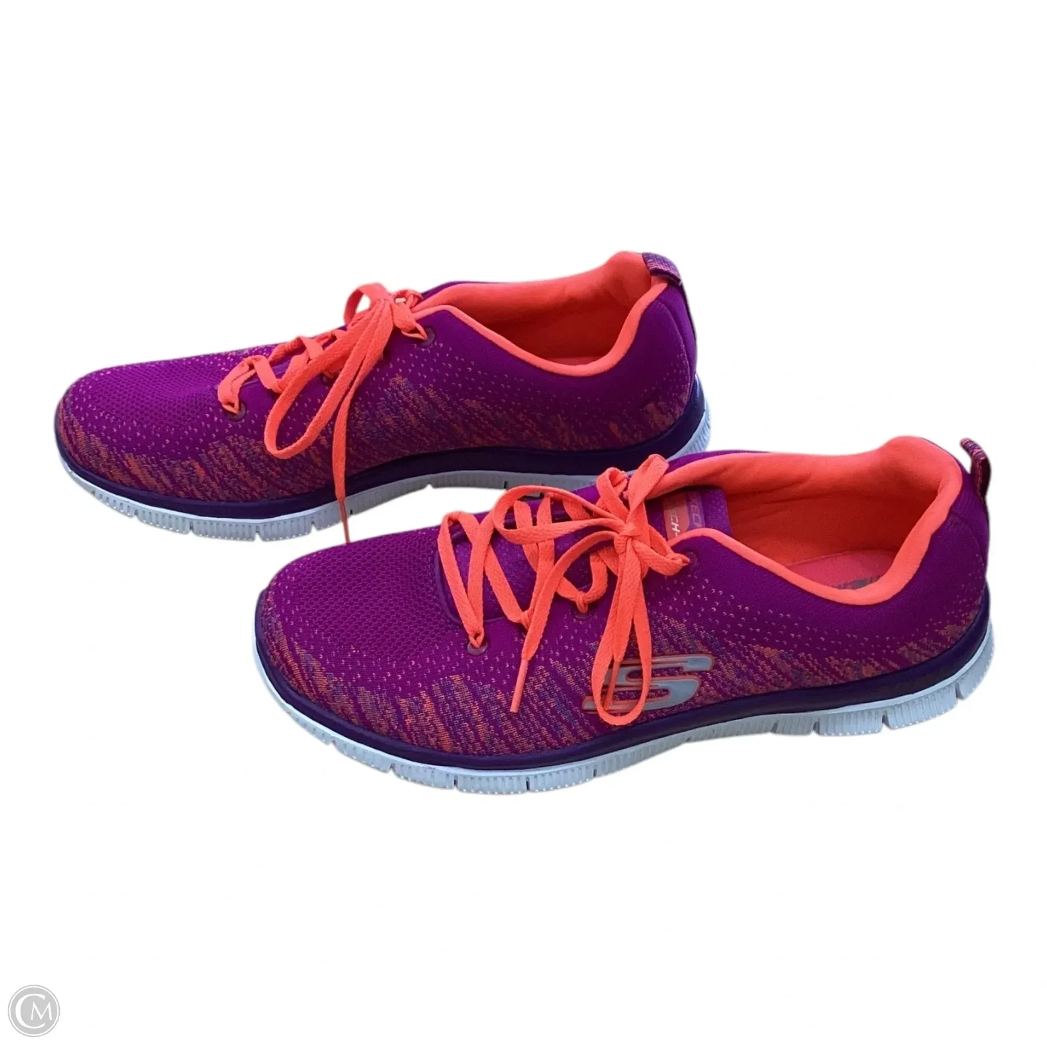 Shoes Athletic By Skechers In Purple, Size: 10 skechers