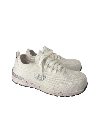 Shoes Athletic By Skechers In White, Size: 9.5 skechers