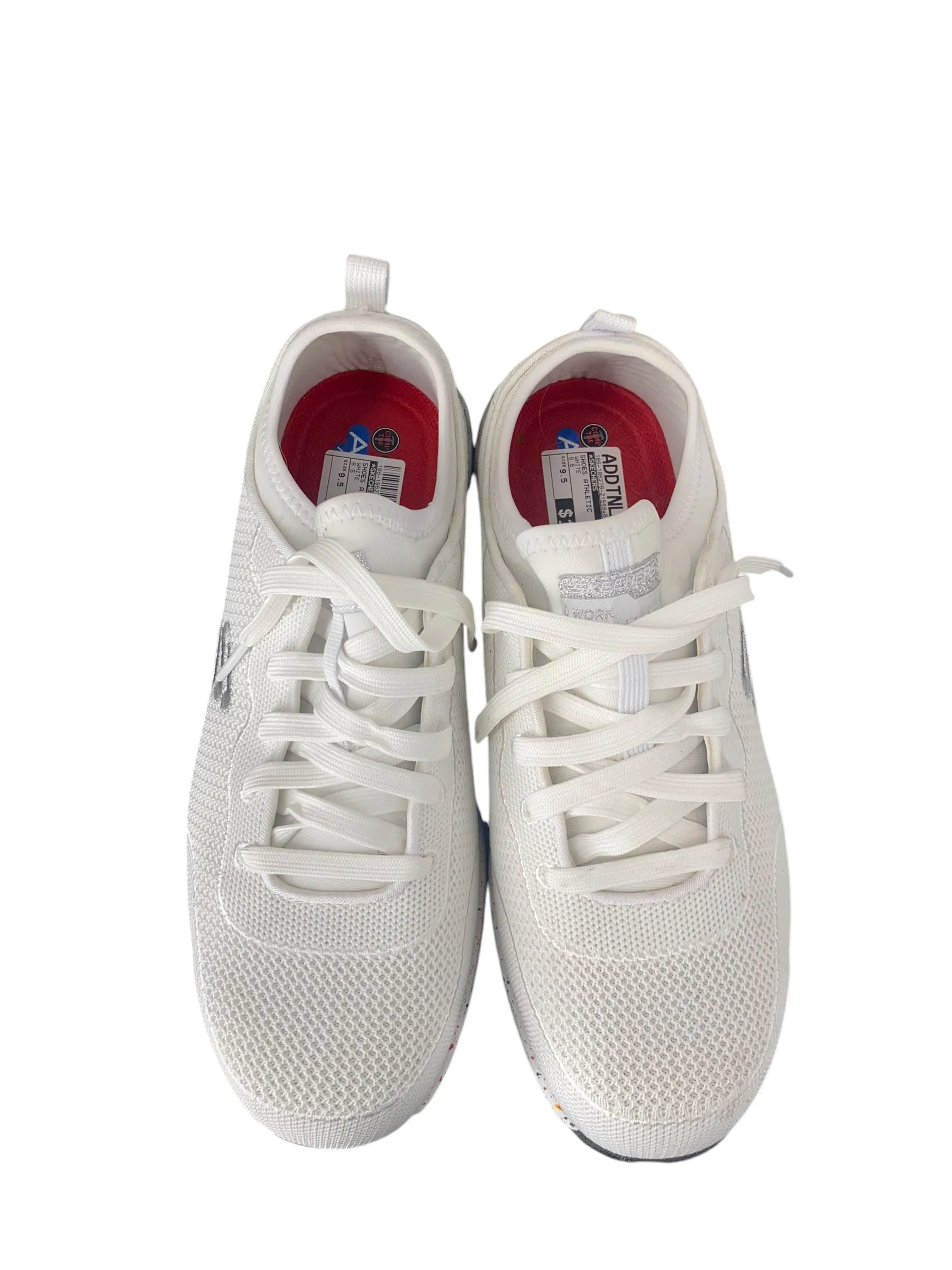 Shoes Athletic By Skechers In White, Size: 9.5 skechers