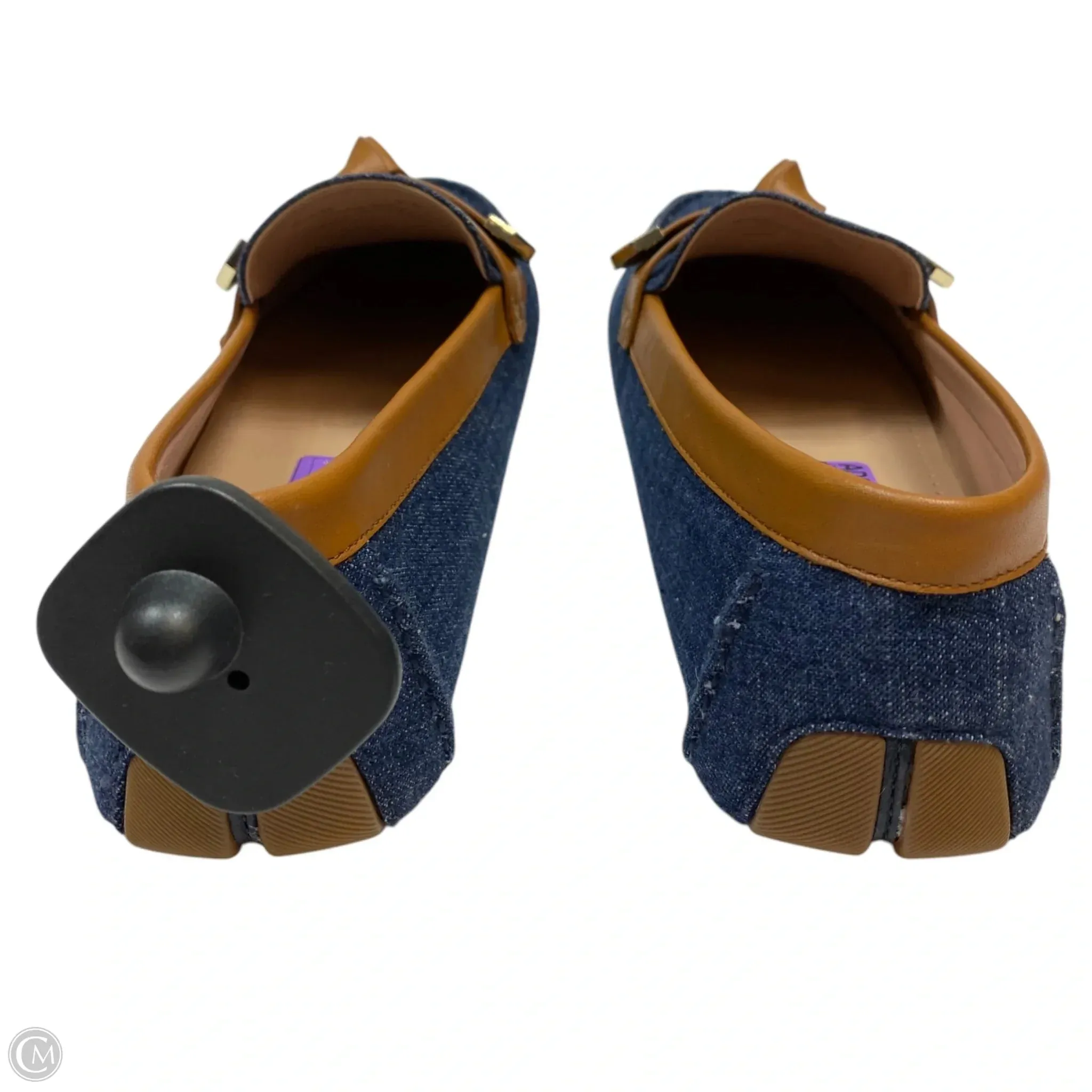 Shoes Designer By Cole-haan In Blue & Brown, Size: 8.5 cole haan