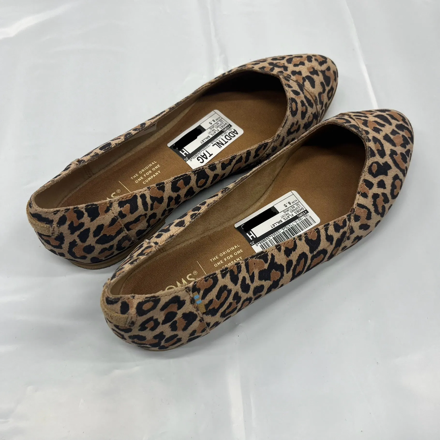 Shoes Flats Ballet By Toms In Leopard Print, Size: 8.5 toms