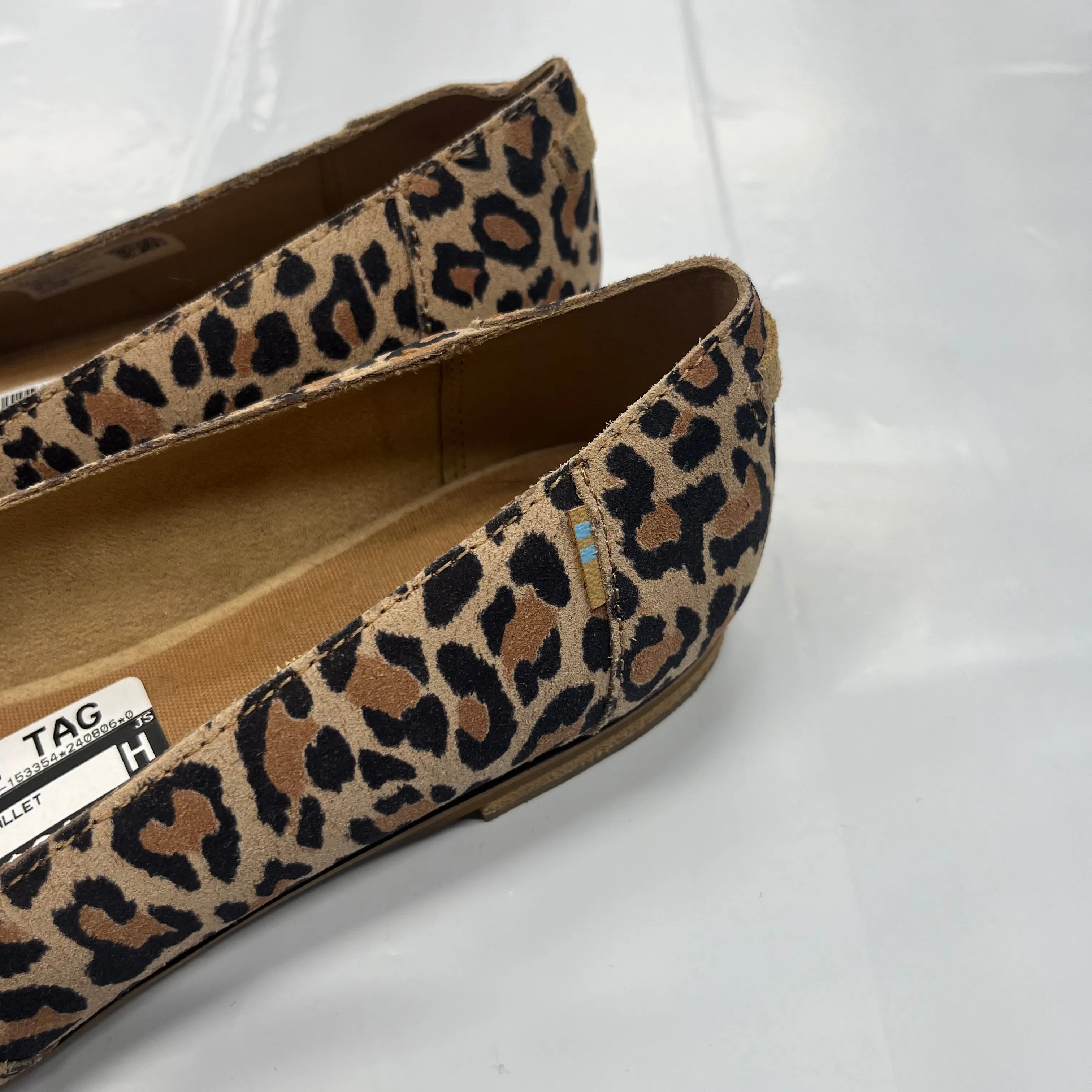 Shoes Flats Ballet By Toms In Leopard Print, Size: 8.5 toms