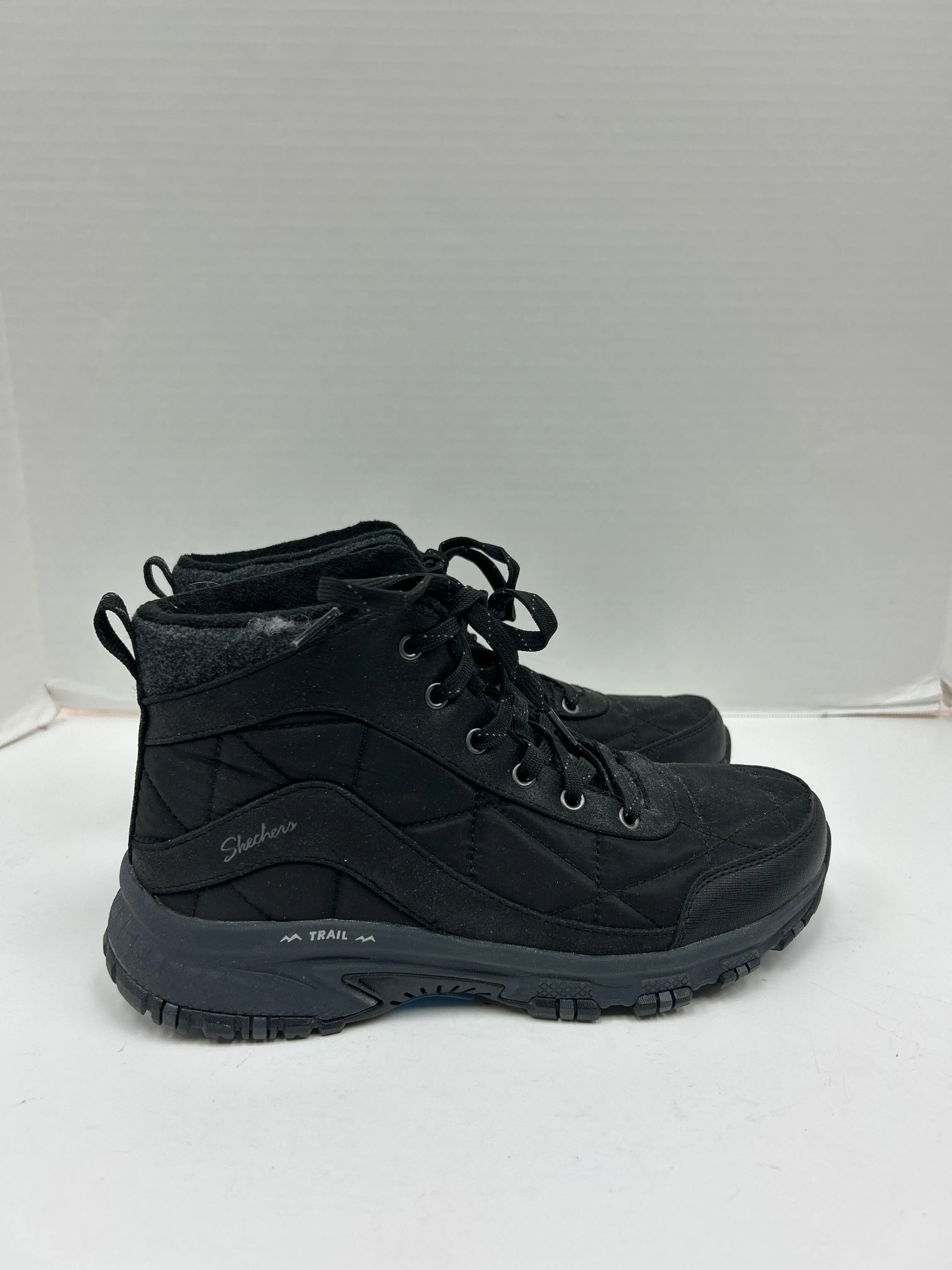 Shoes Flats By Skechers In Black, Size: 7.5 skechers