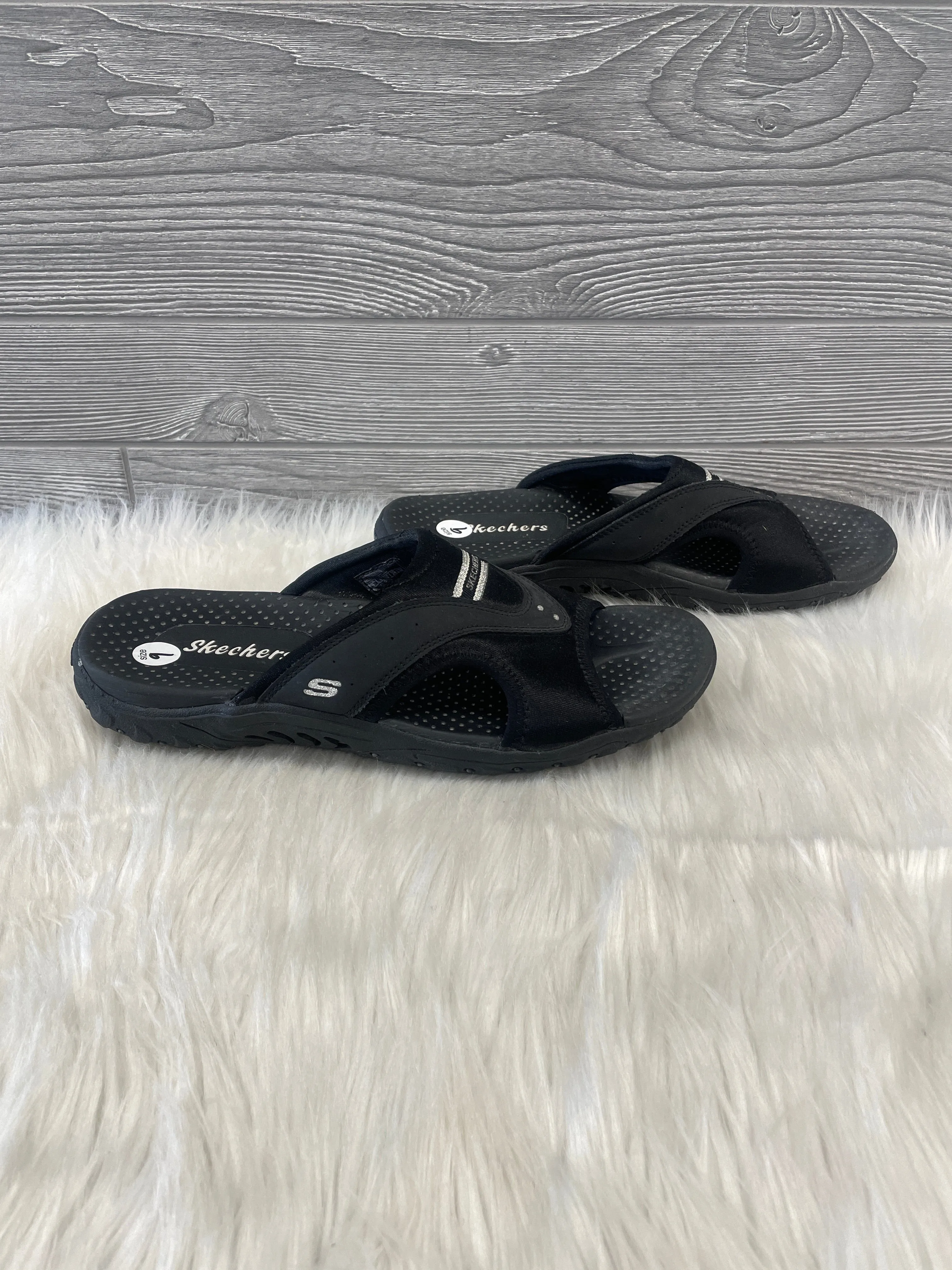 Shoes Flats By Skechers In Black, Size: 9.5 skechers