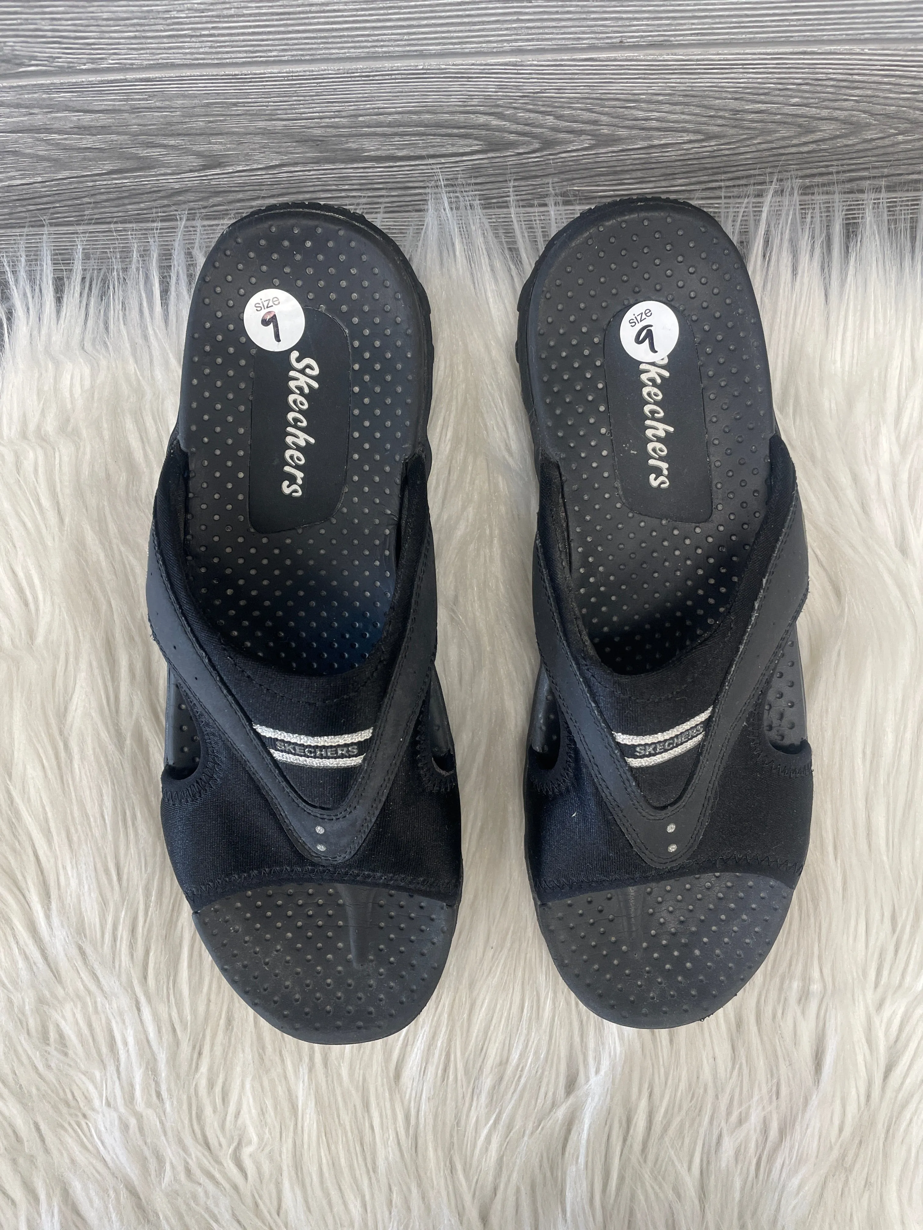 Shoes Flats By Skechers In Black, Size: 9.5 skechers