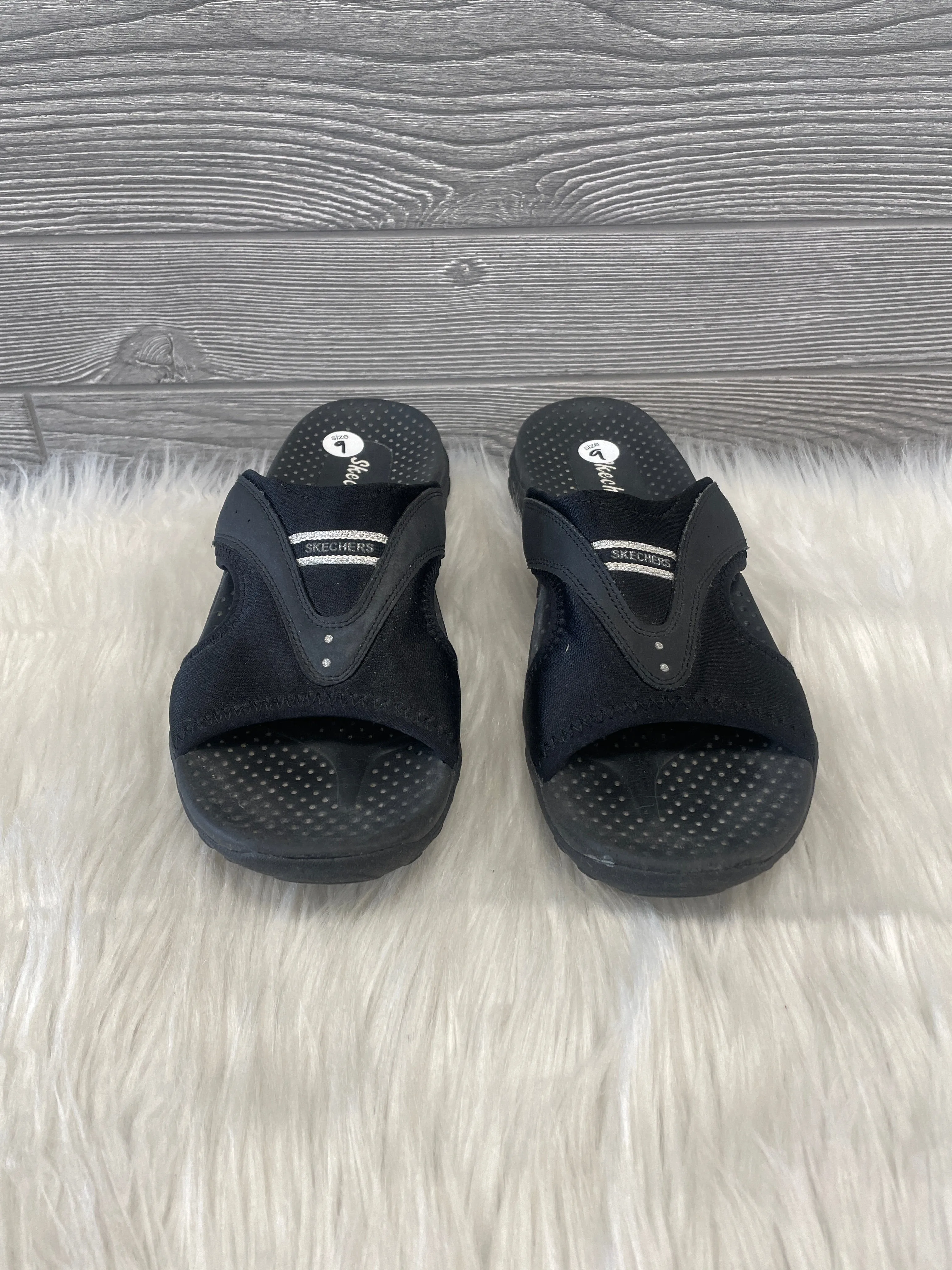 Shoes Flats By Skechers In Black, Size: 9.5 skechers