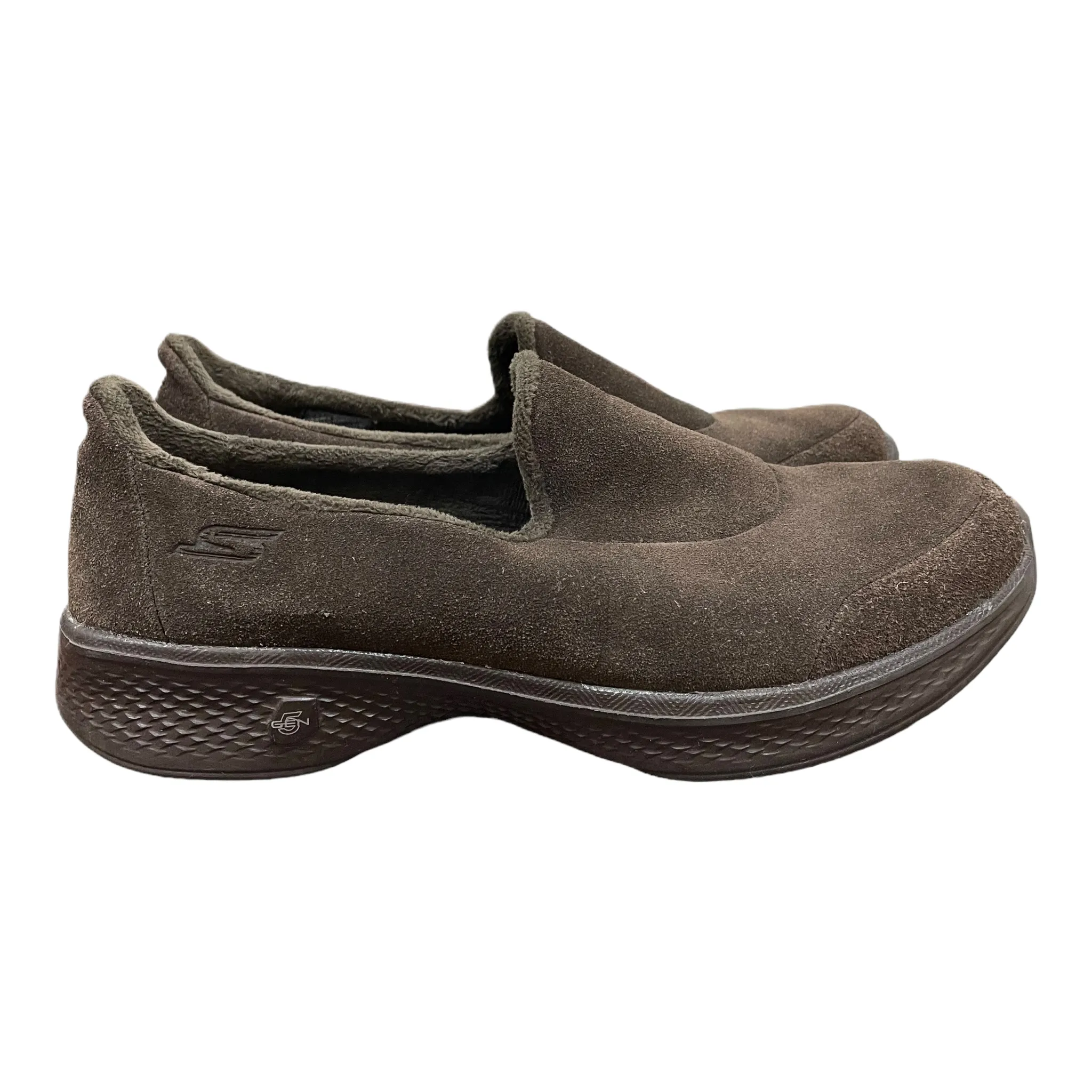 Shoes Flats By Skechers In Brown, Size: 7.5 skechers