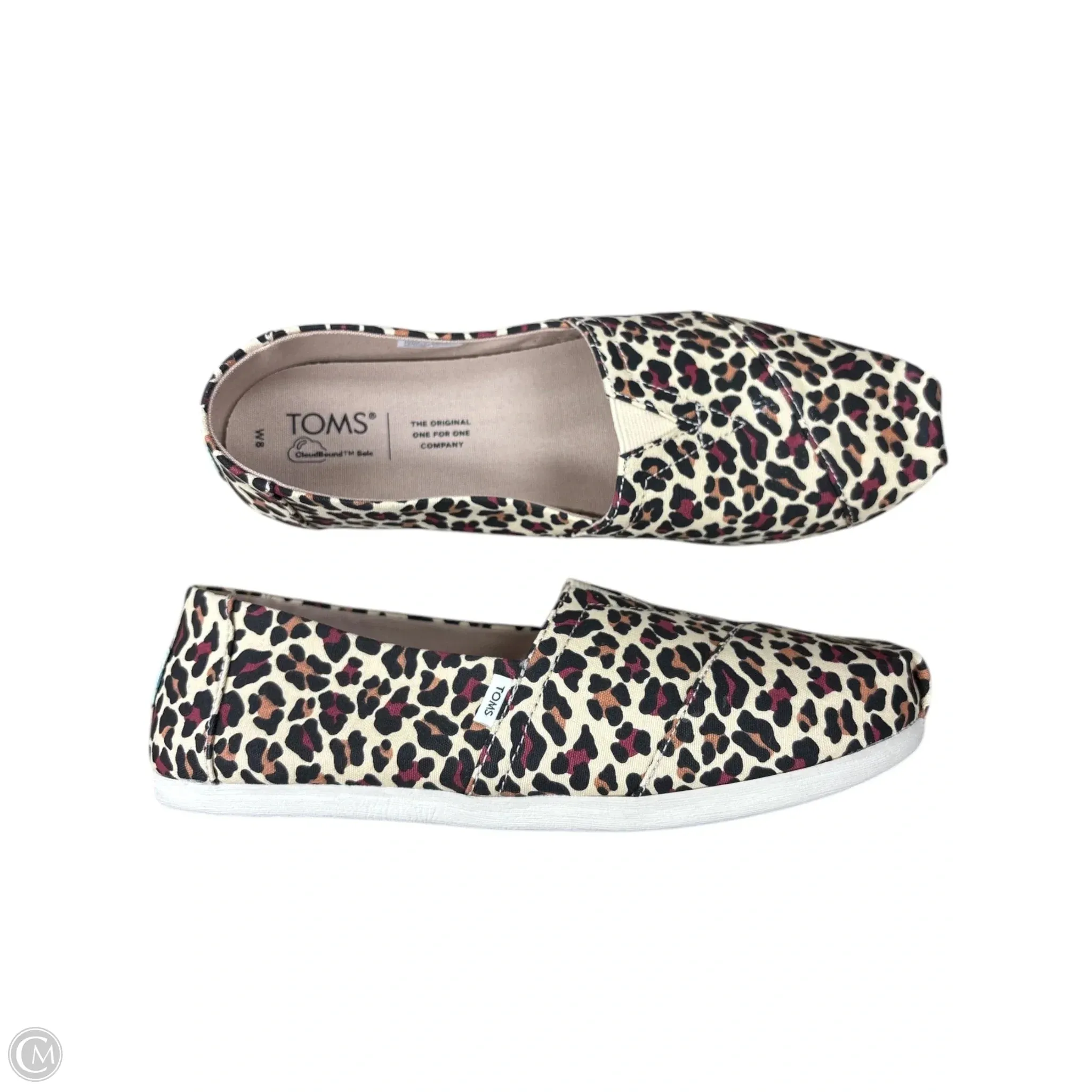 Shoes Flats By Toms In Animal Print, Size: 8 toms