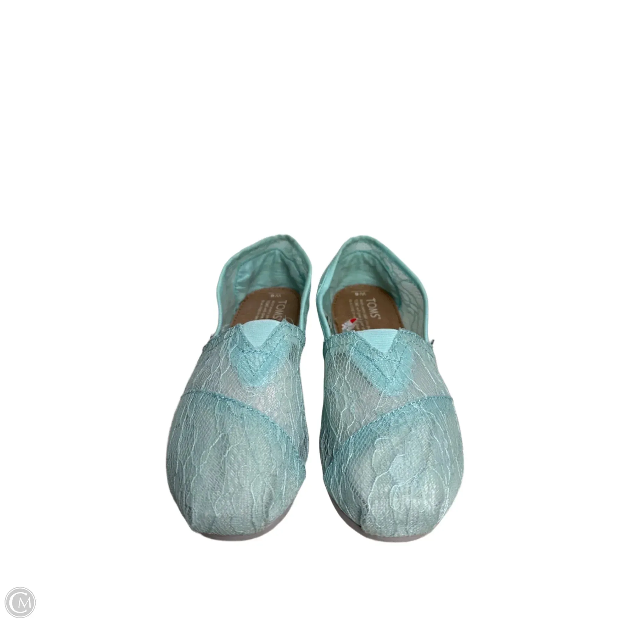 Shoes Flats By Toms In Blue, Size: 6 toms