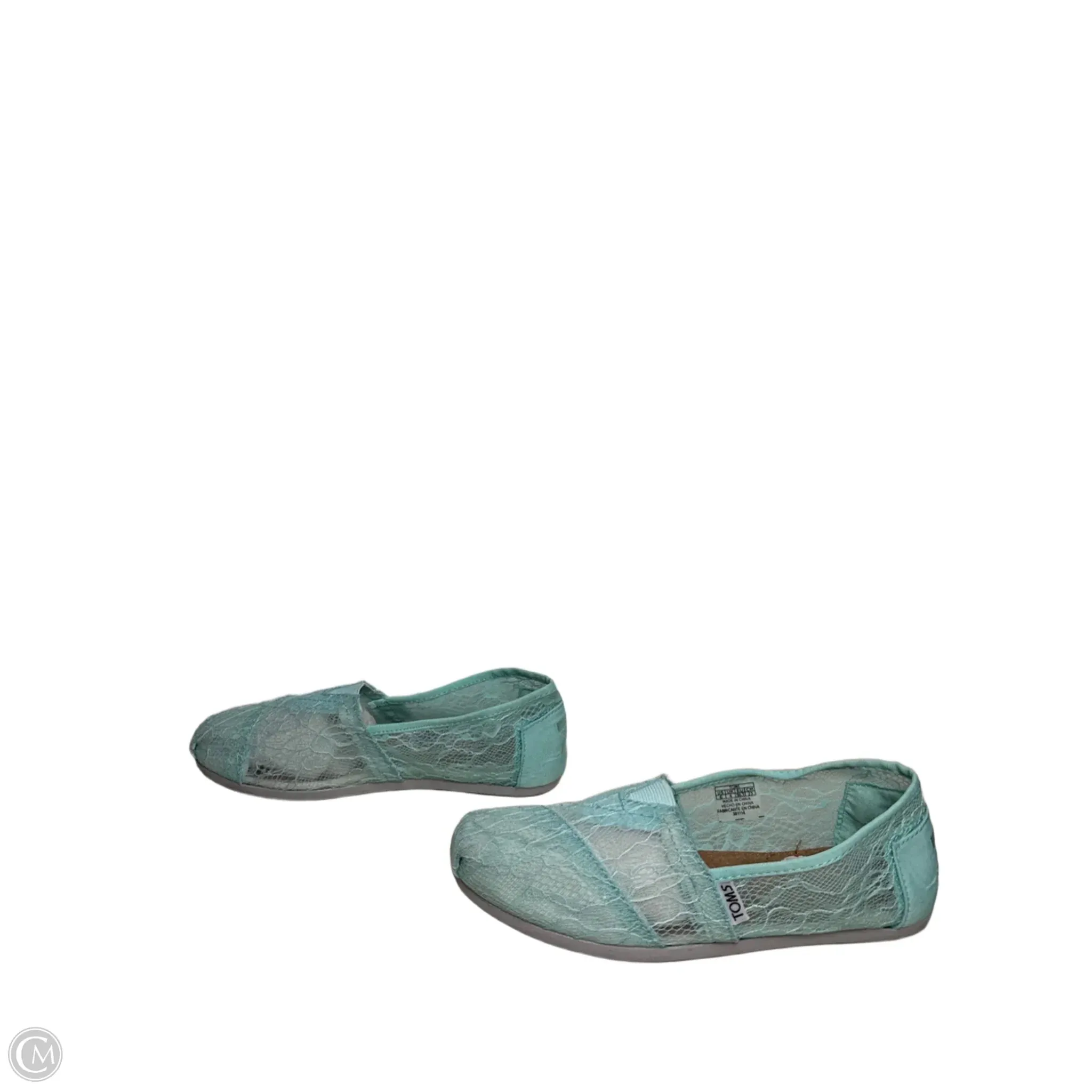 Shoes Flats By Toms In Blue, Size: 6 toms