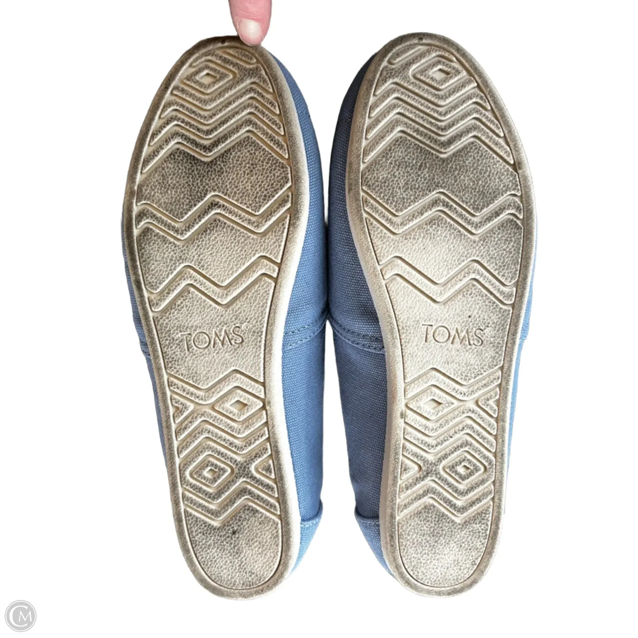 Shoes Flats By Toms In Blue, Size: 7 toms