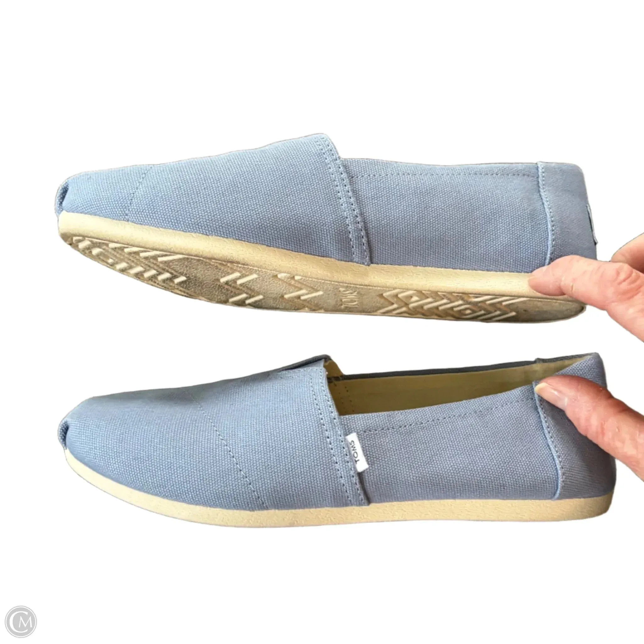 Shoes Flats By Toms In Blue, Size: 7 toms