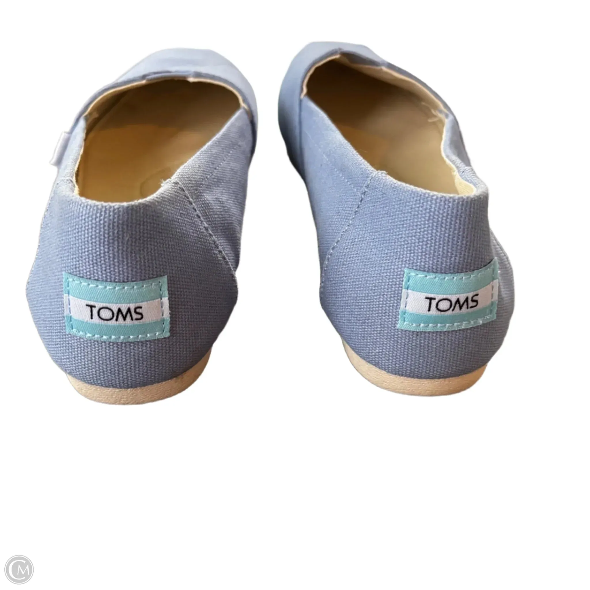 Shoes Flats By Toms In Blue, Size: 7 toms