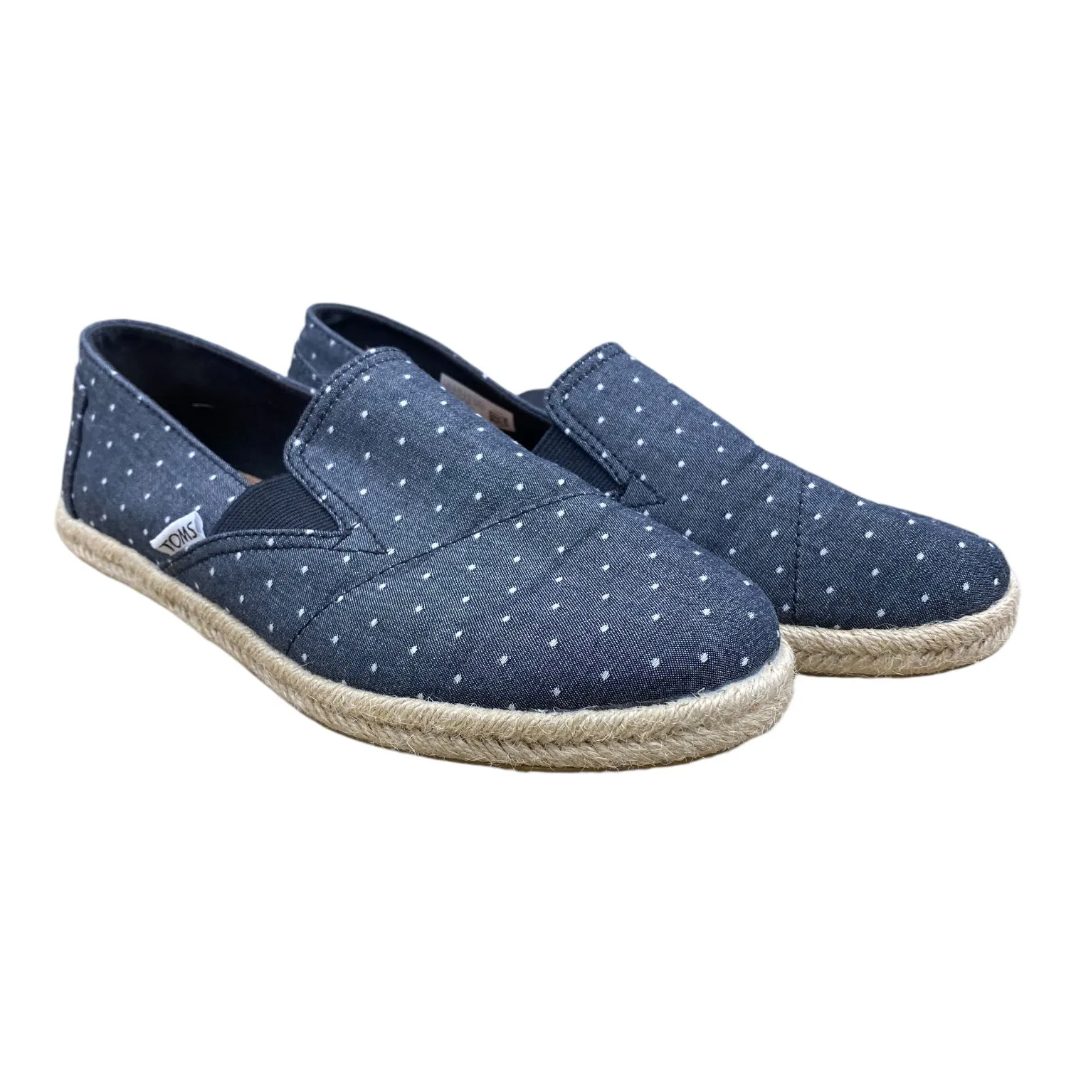 Shoes Flats By Toms In Blue, Size: 9.5 toms