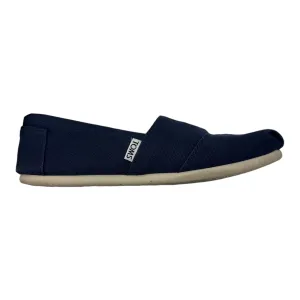 Shoes Flats By Toms In Blue, Size:8 toms