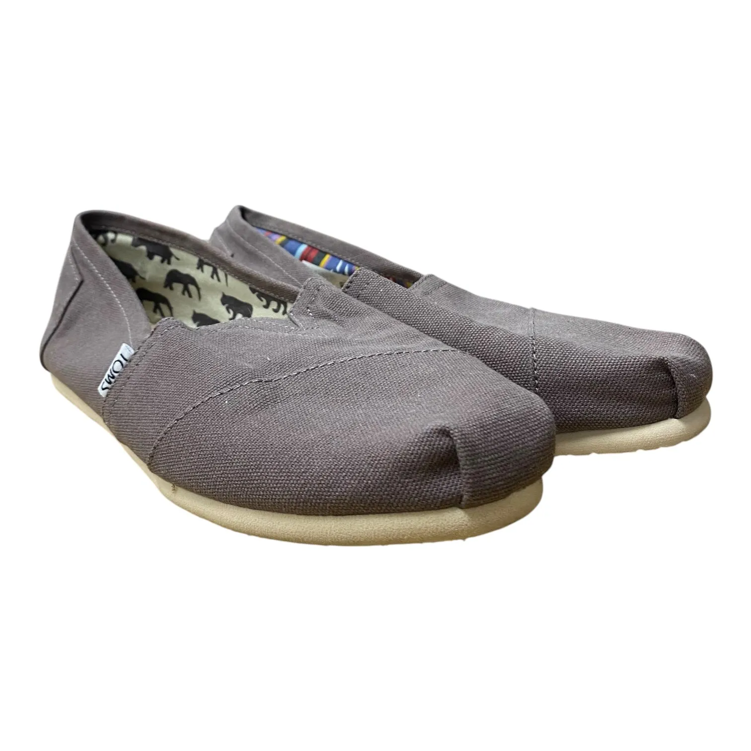 SHOES FLATS by TOMS In BROWN, Size: 10 toms