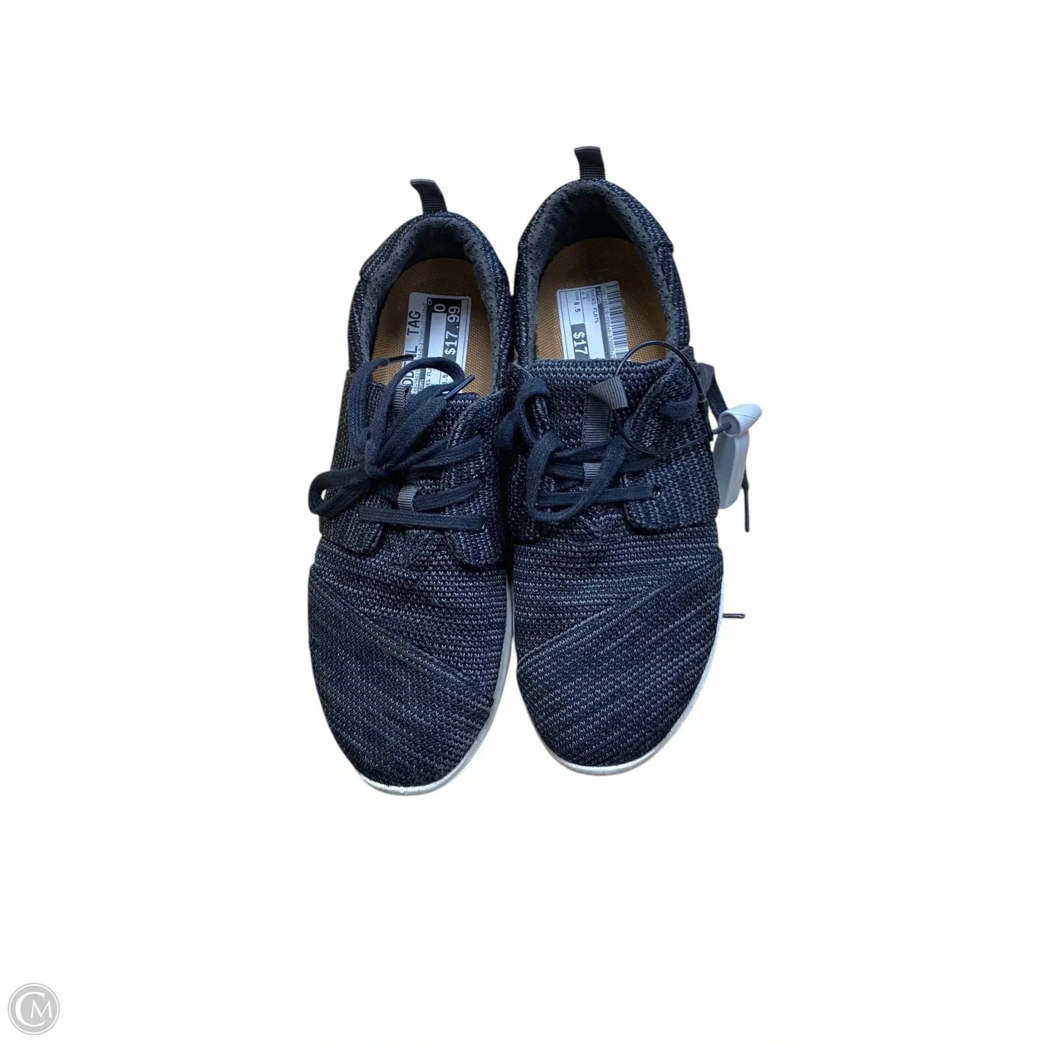Shoes Flats By Toms In Grey, Size: 8.5 toms