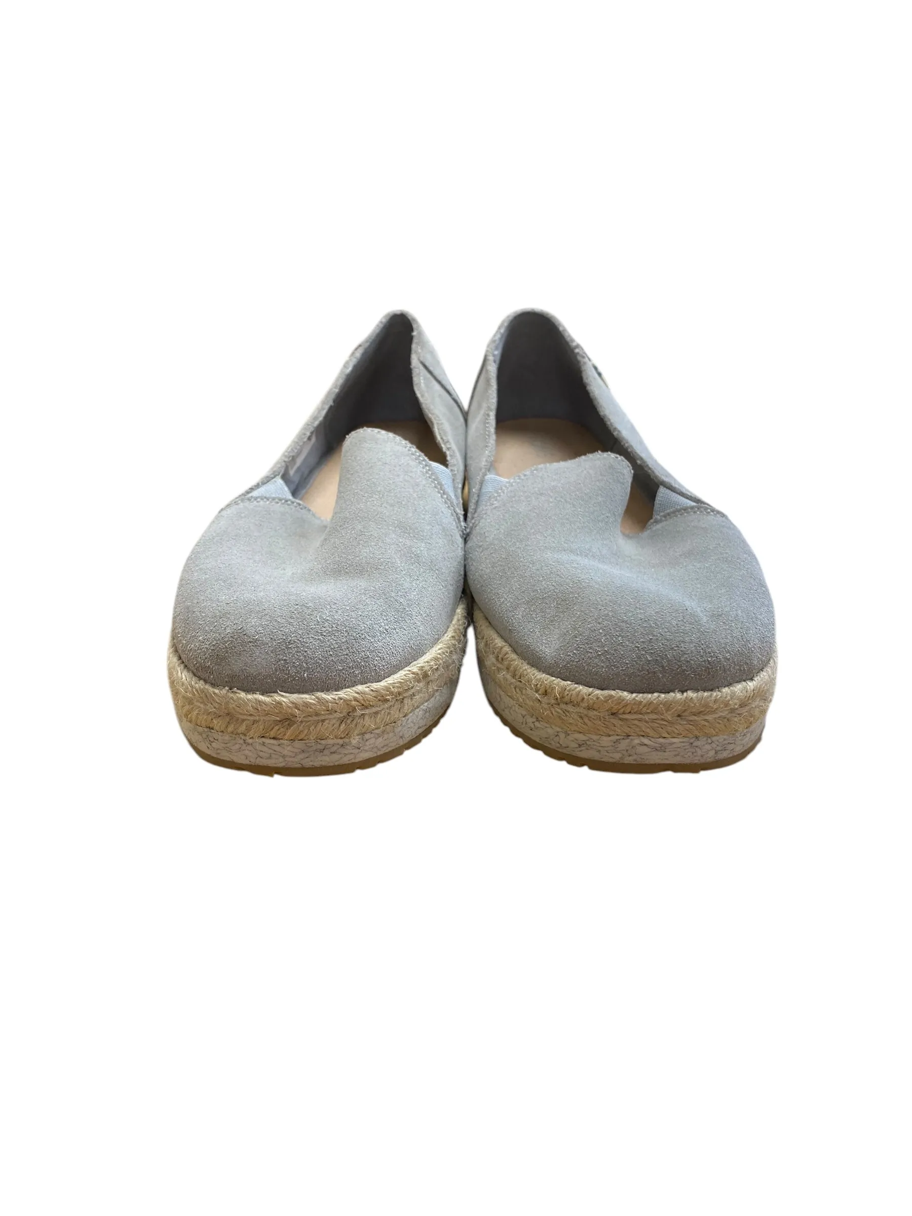 Shoes Flats By Toms In Grey, Size: 9 toms