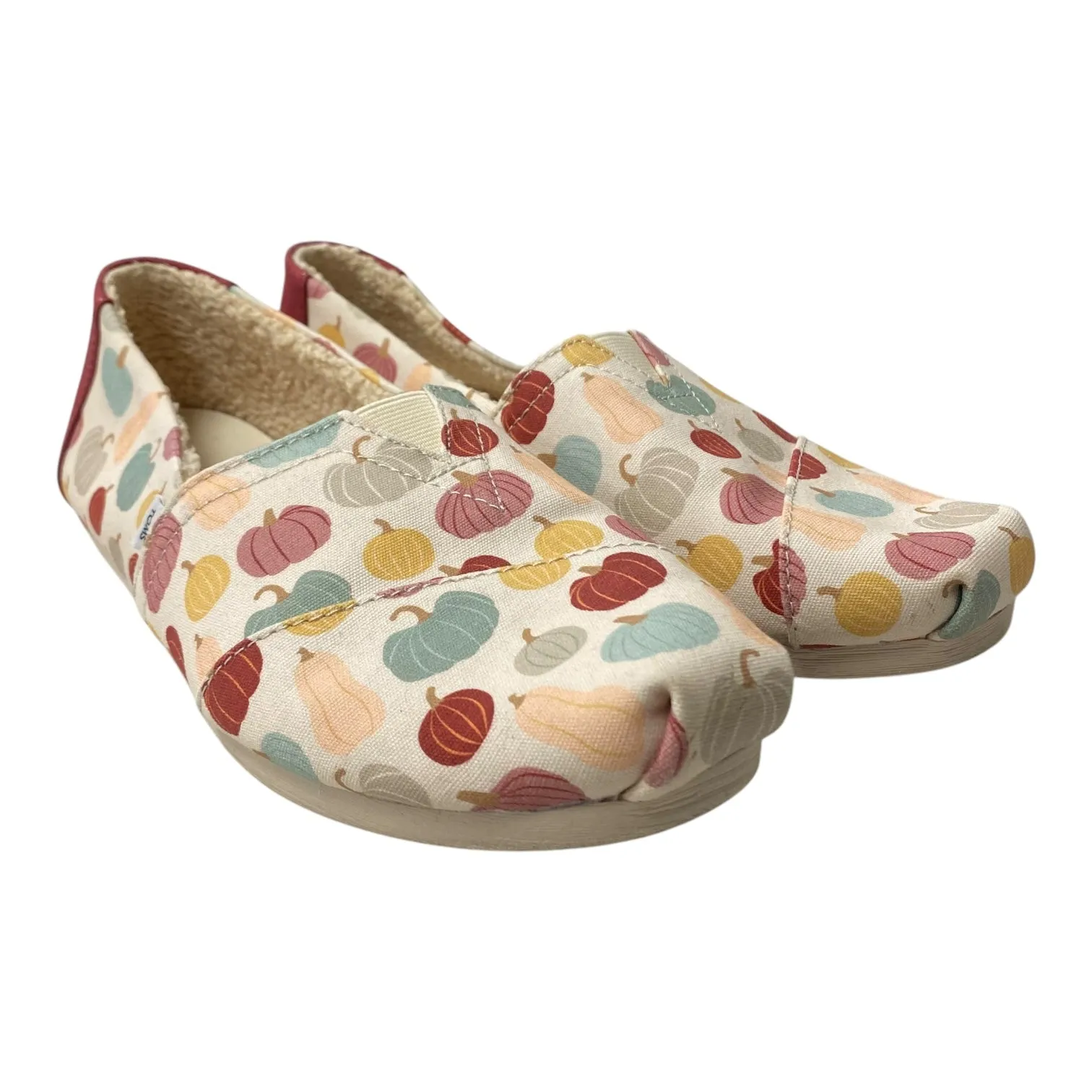 SHOES FLATS by TOMS In IVORY, Size: 10 toms