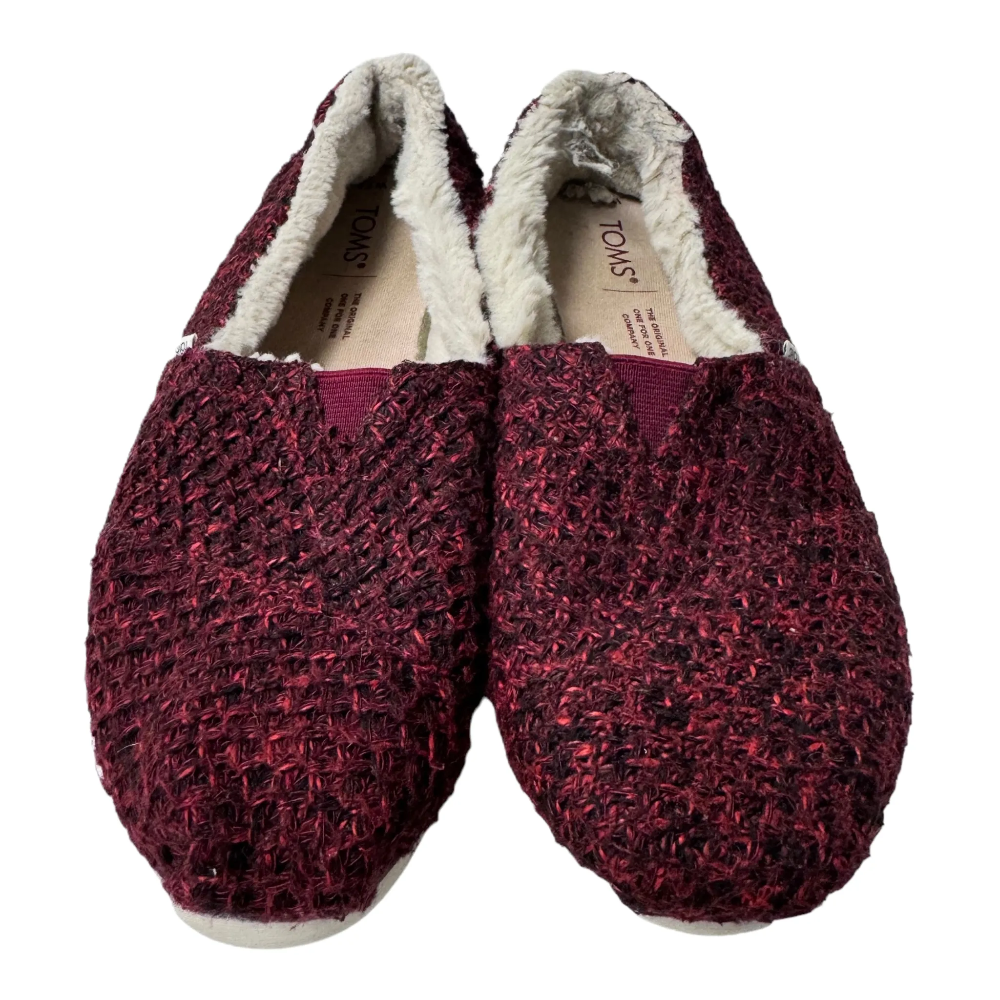 Shoes Flats By Toms In Red, Size: 7.5 toms