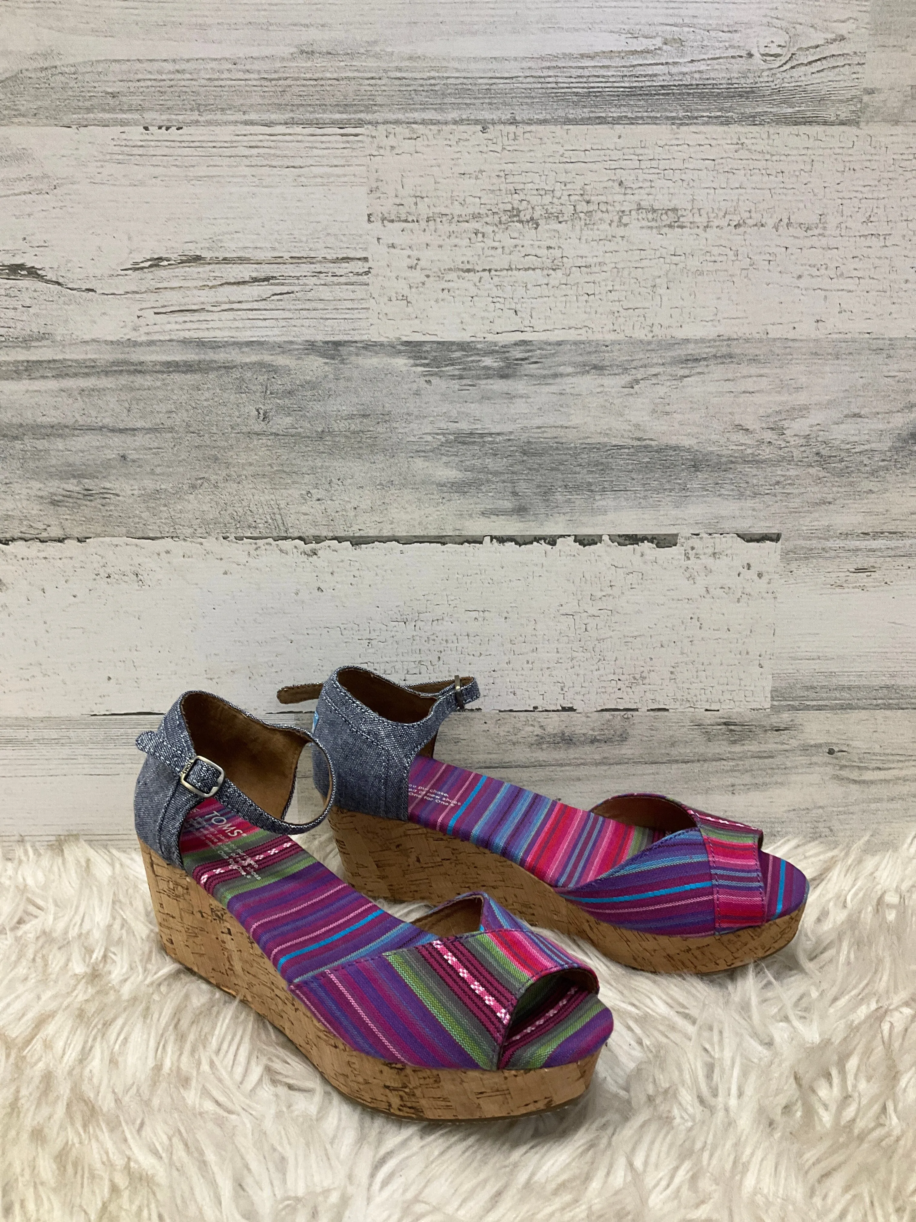 Shoes Heels Espadrille Wedge By Toms  Size: 9 toms